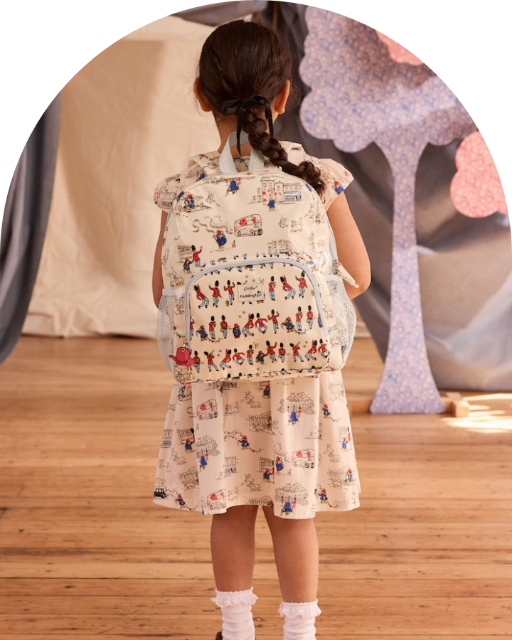 CathKidston キャスキッドソン キッズ CathKids 飛行機柄 シェル柄