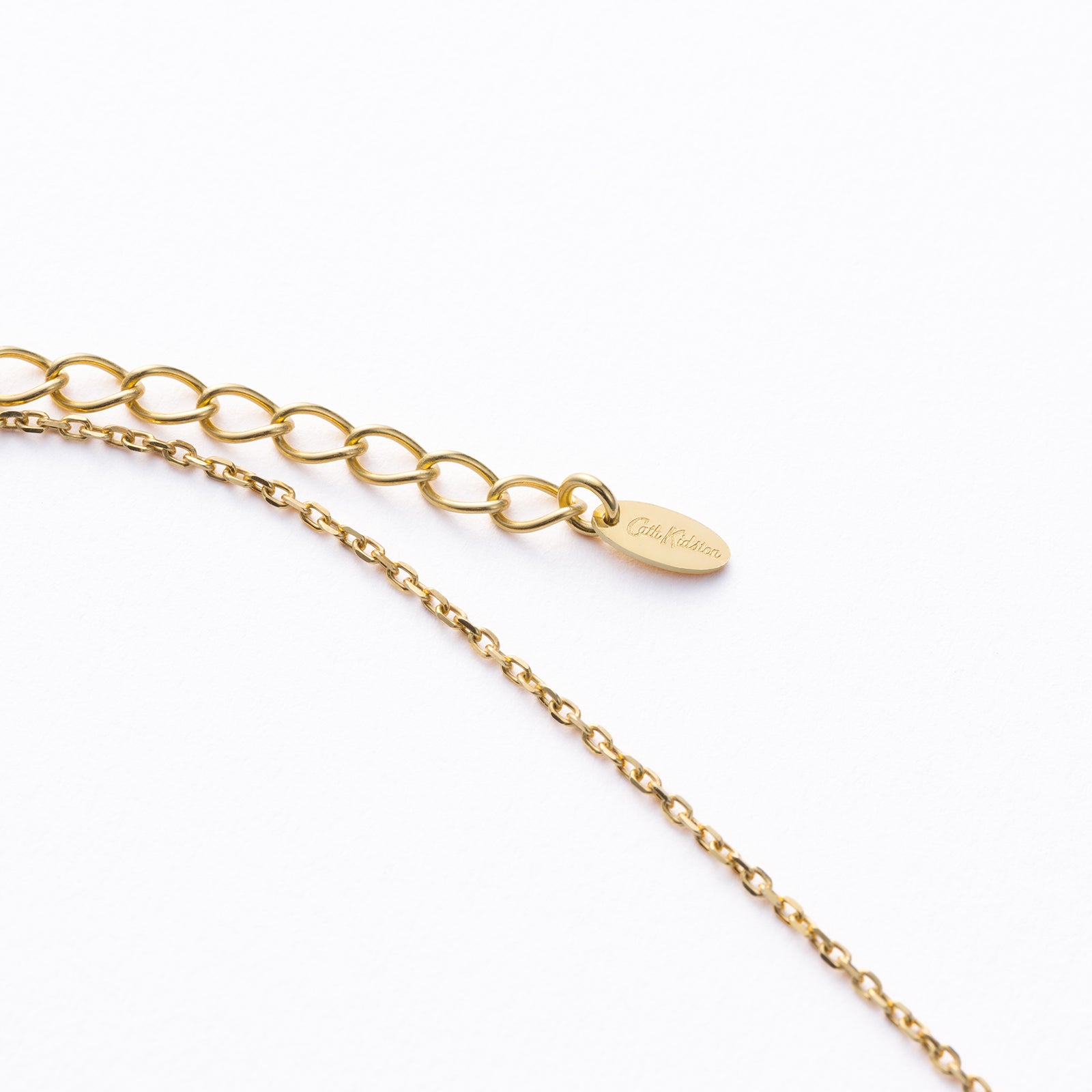 イエローゴールド ネックレス Bows&Rose