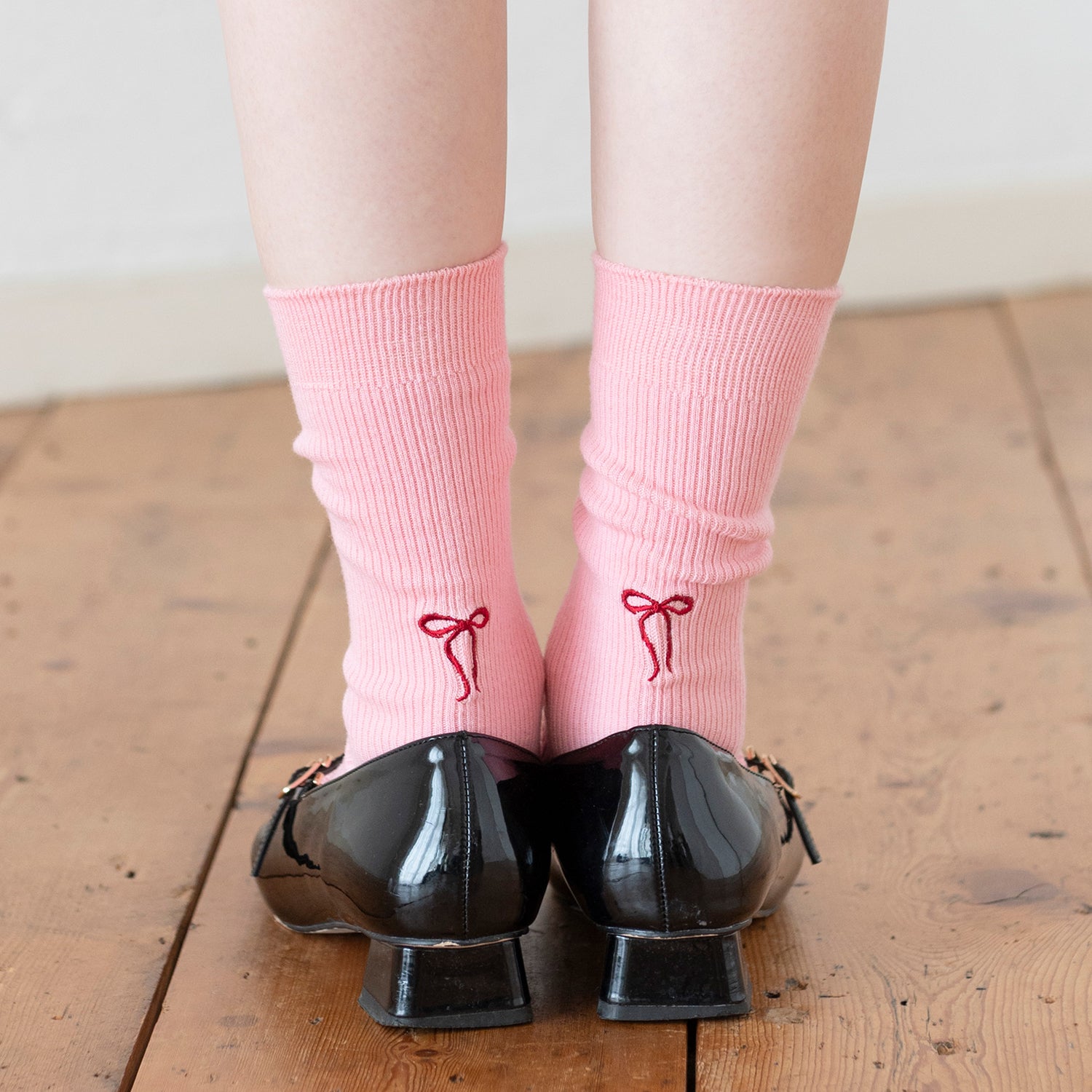 バックリボンソックス Ribbon