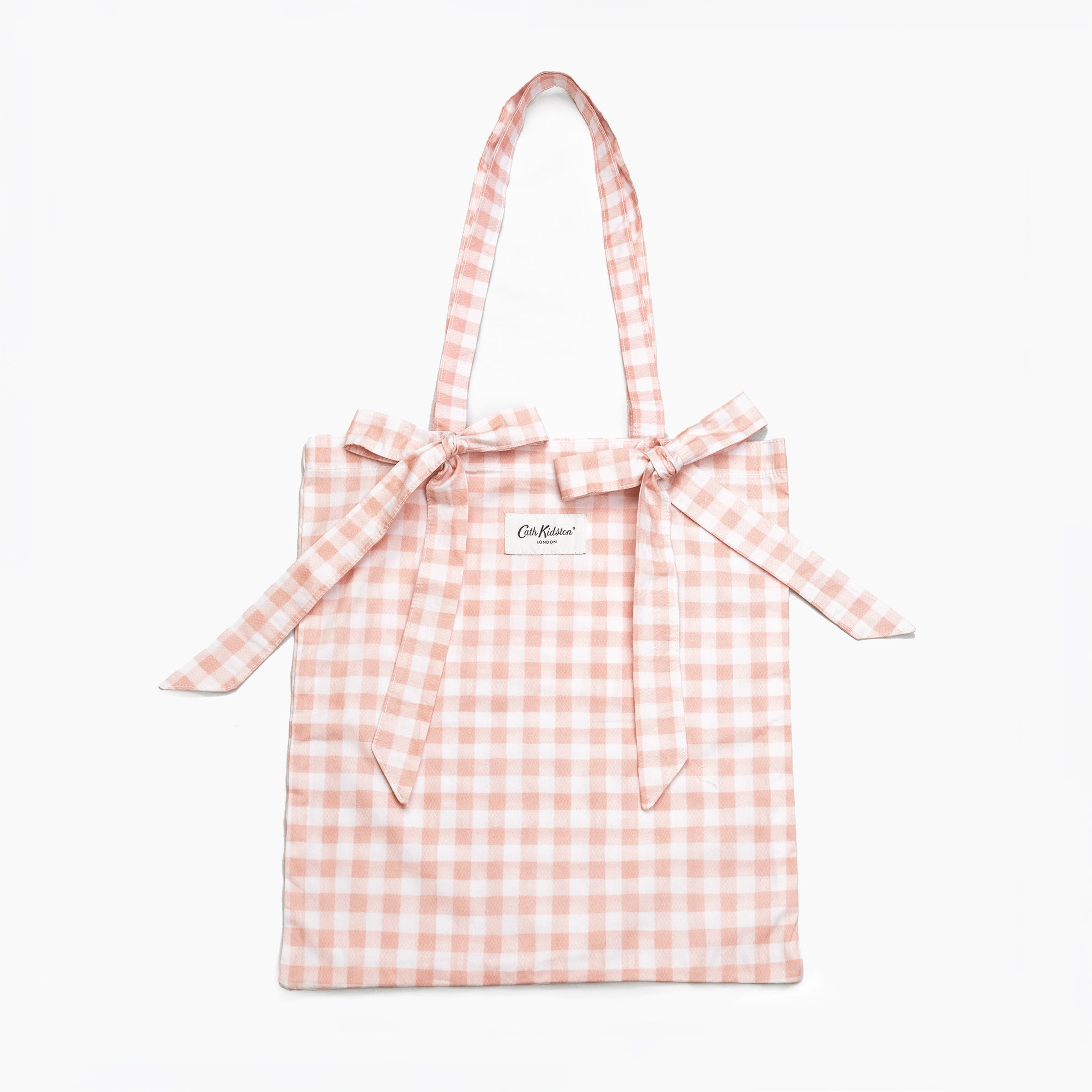 リボントートバッグ Painted Gingham
