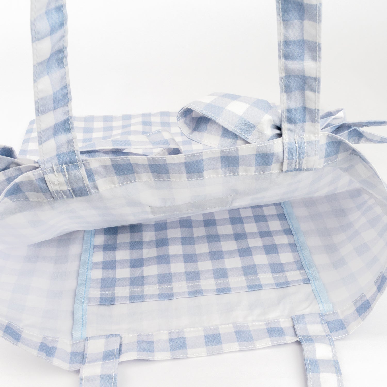 リボントートバッグ Painted Gingham