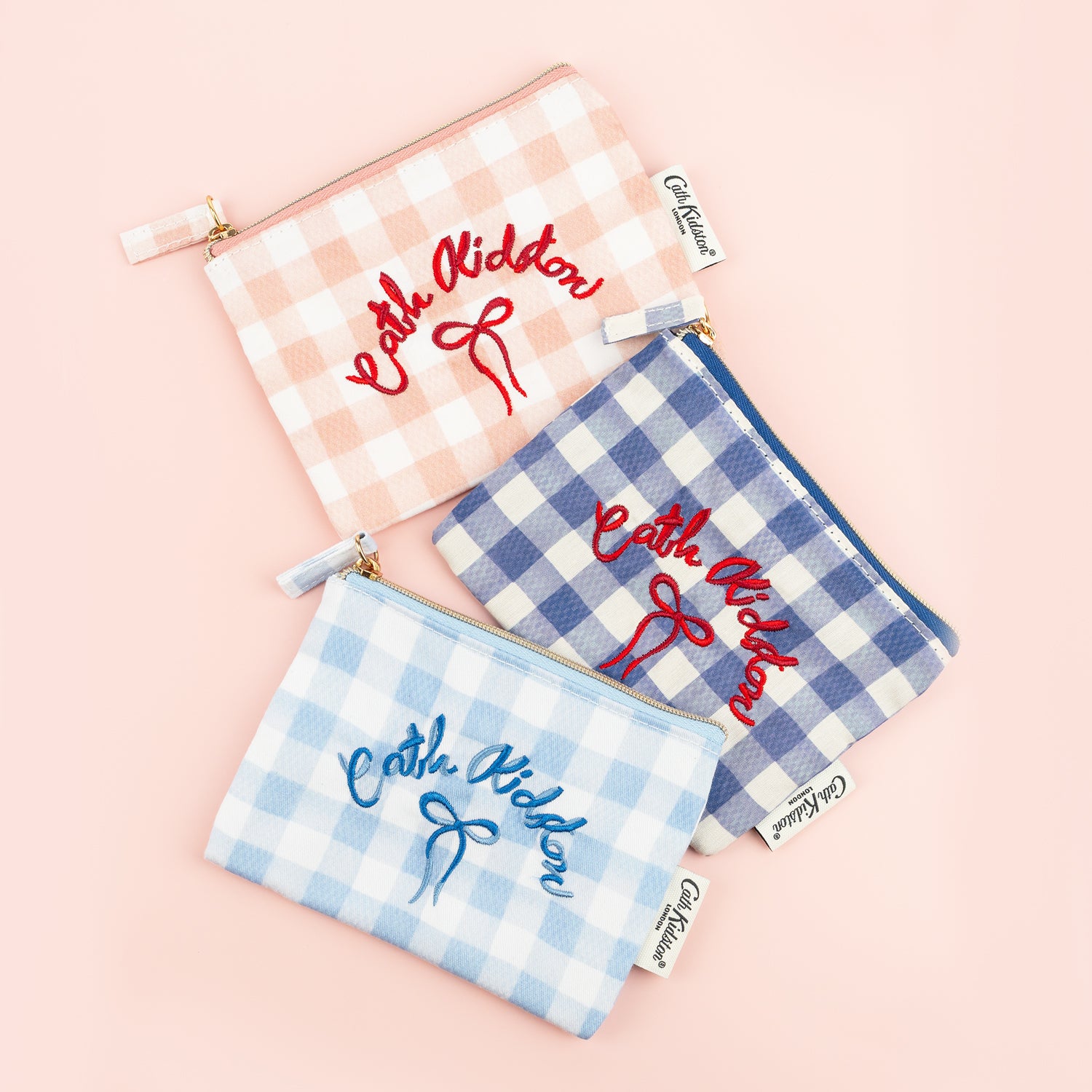 ティッシュポーチ Painted Gingham