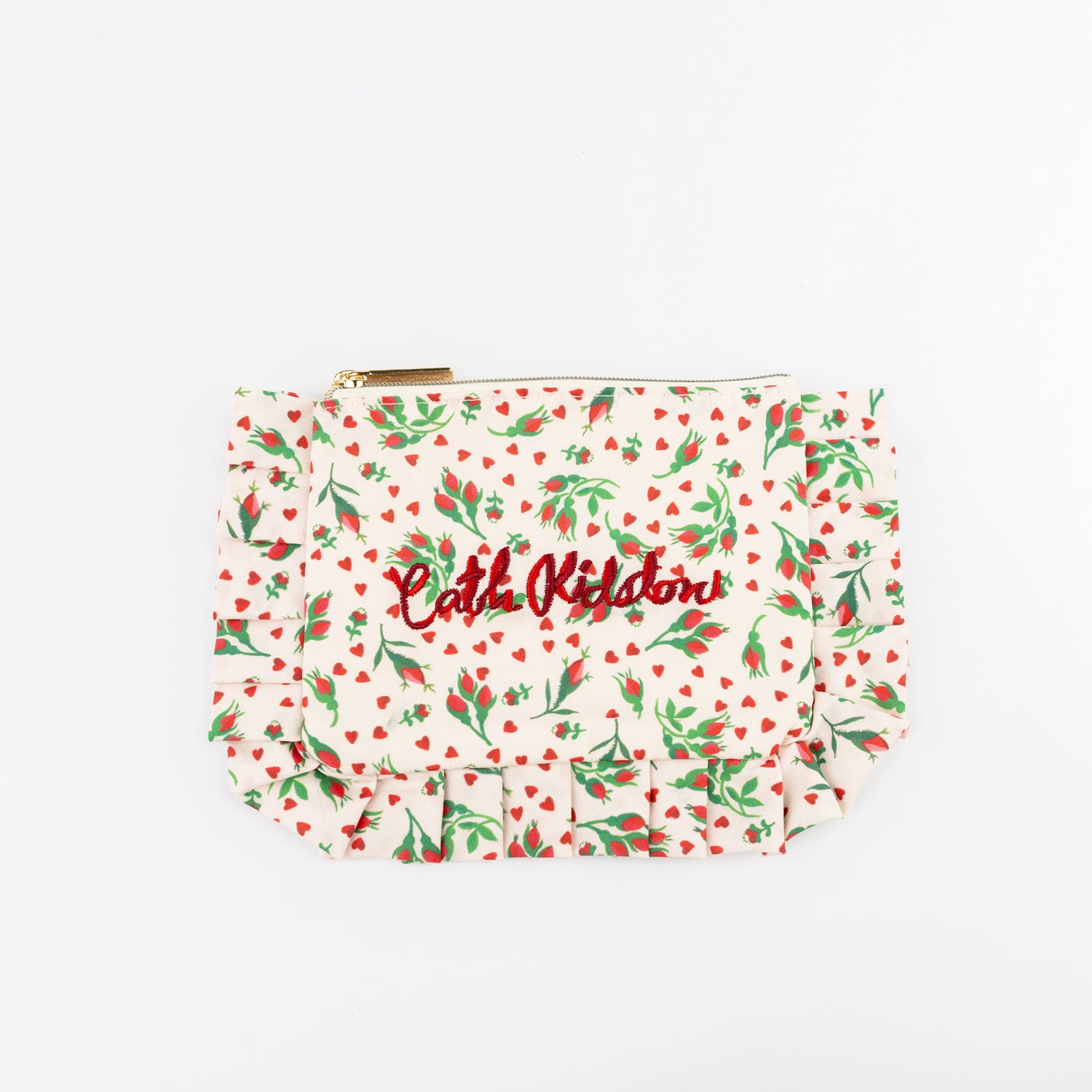 フリルティッシュポーチ