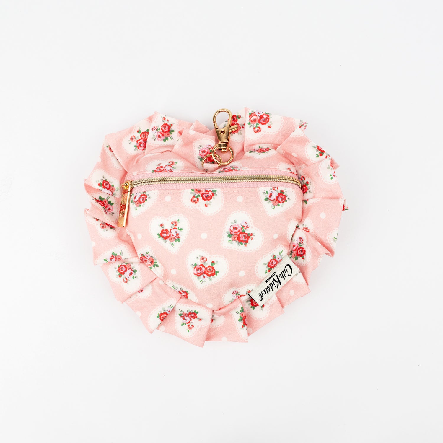 ハートフリルポーチチャーム