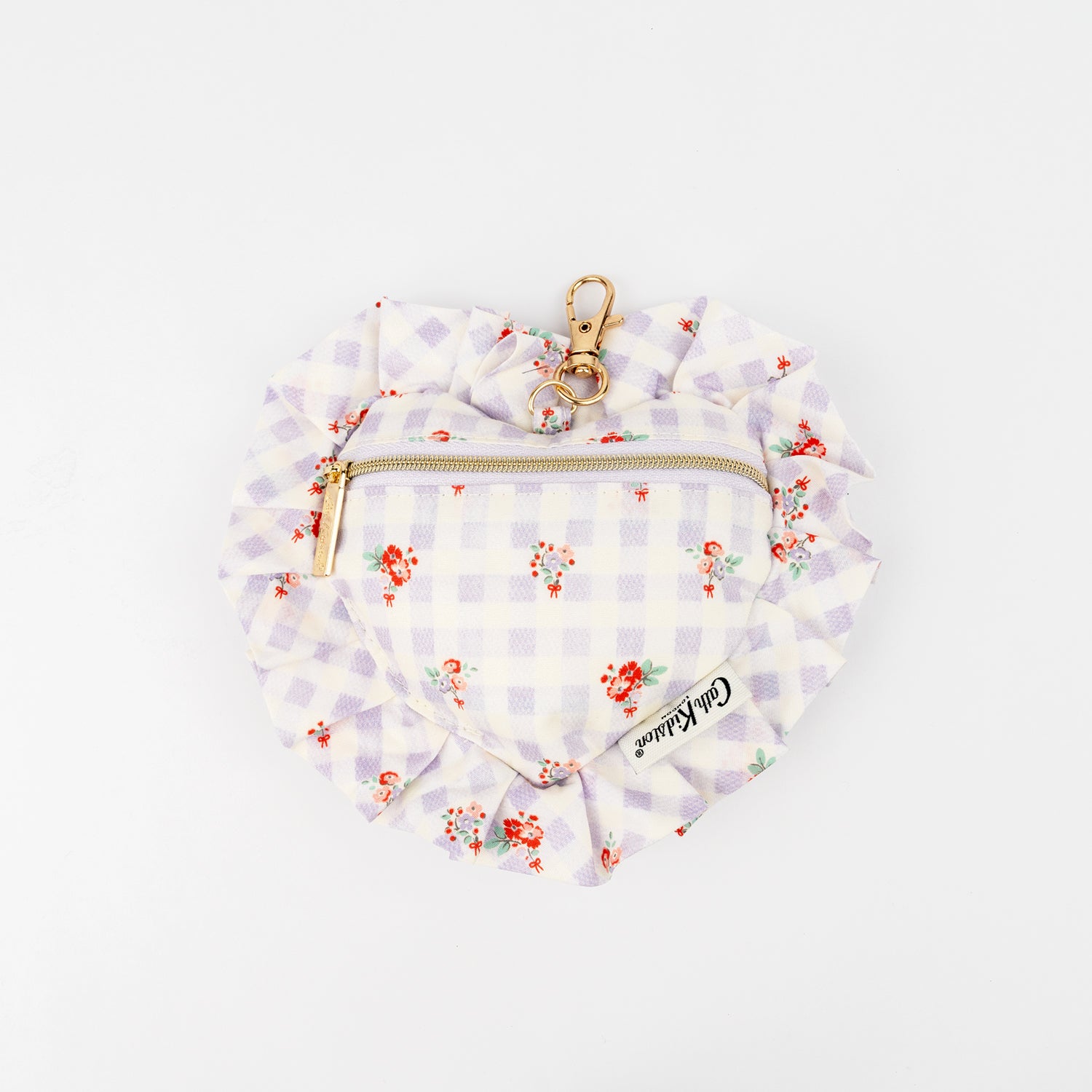 ハートフリルポーチチャーム