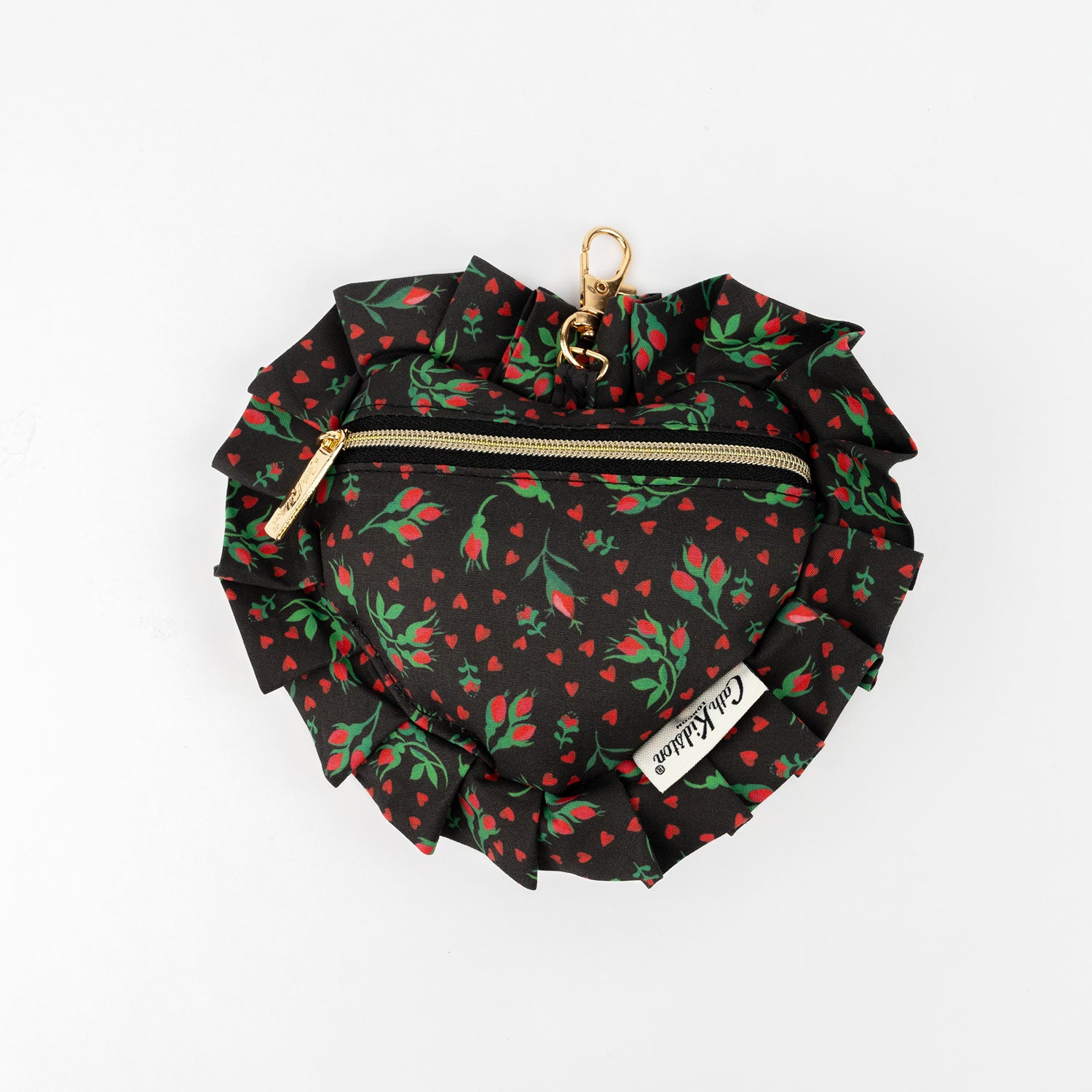 ハートフリルポーチチャーム