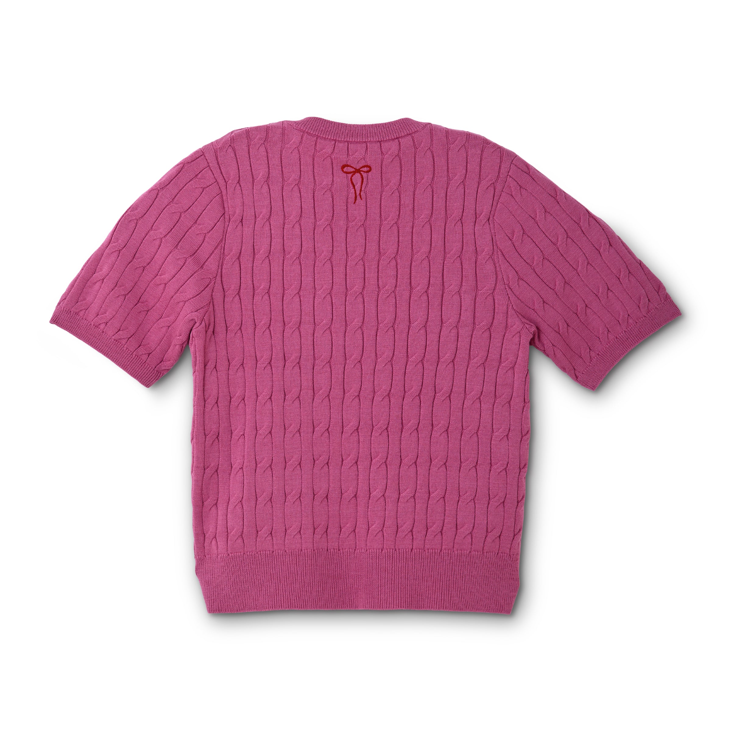 ショートスリーブニットトップス London Dog