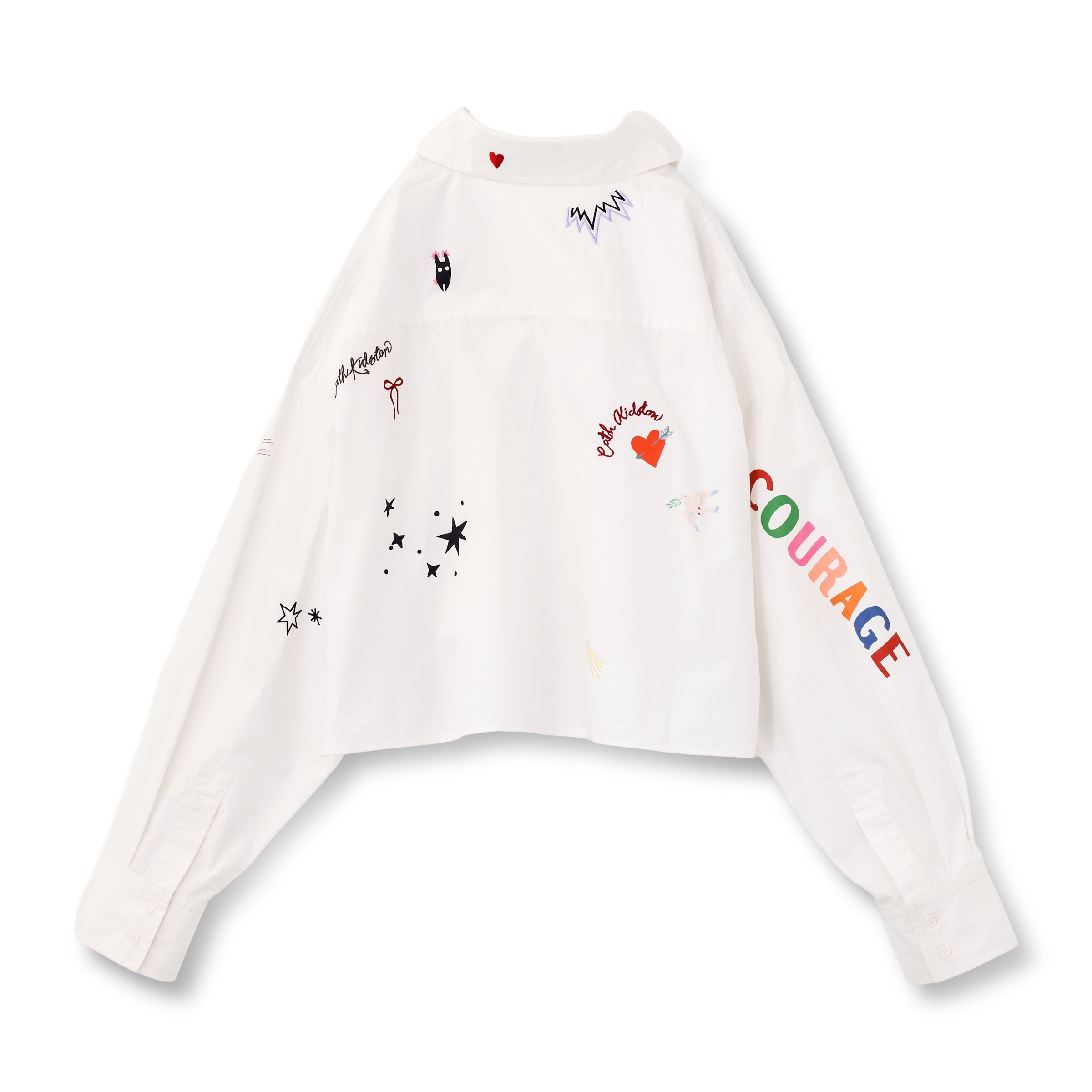 コラージュショートシャツ