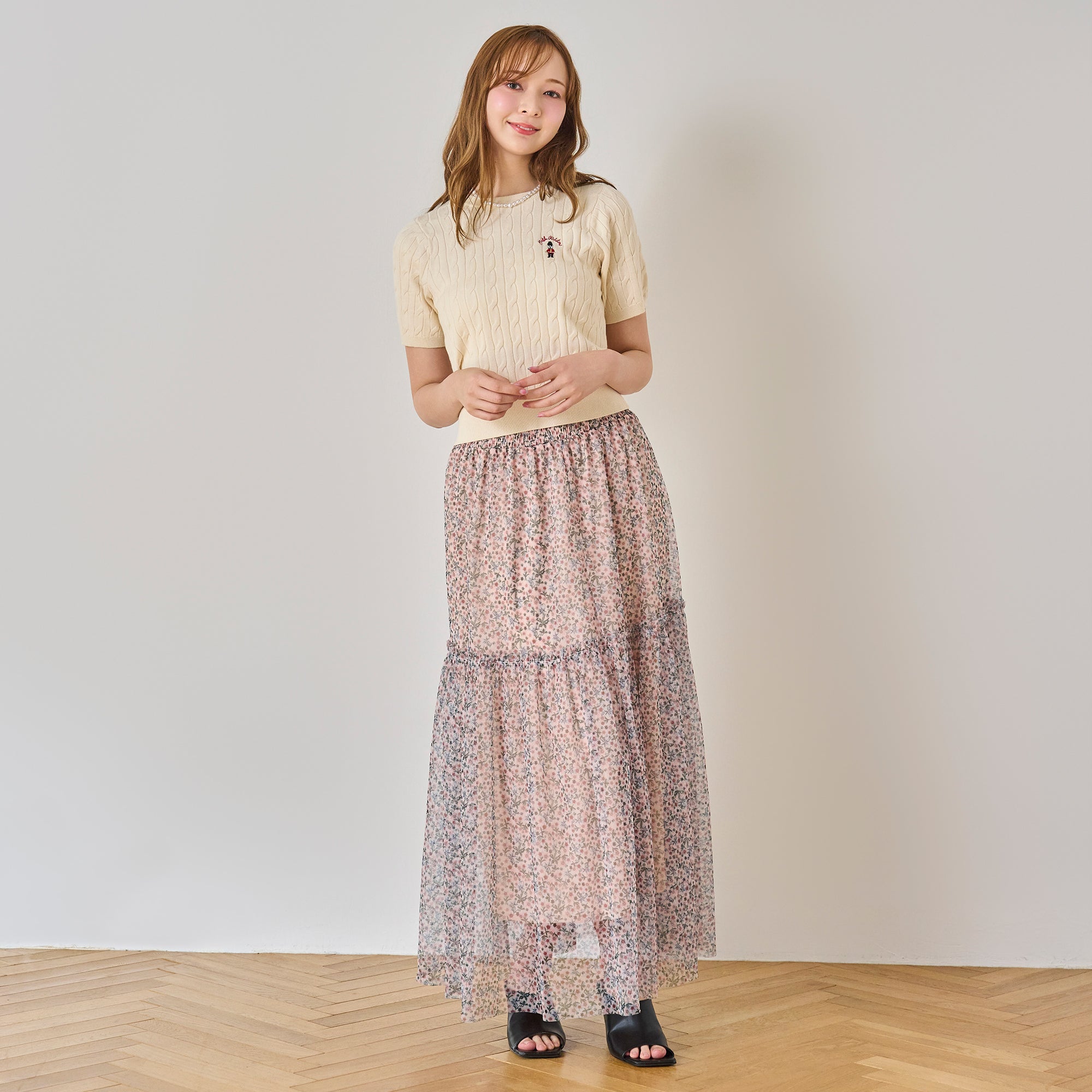 チュールスカート Raindrop