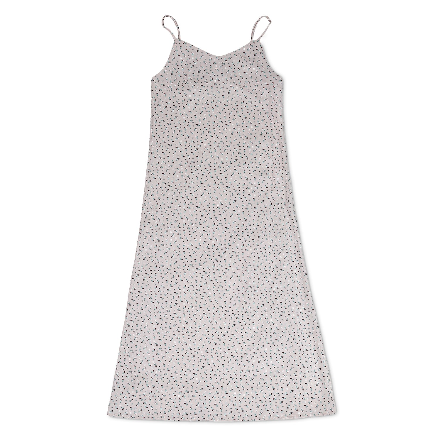 サテンキャミソールドレス Rose Miniature