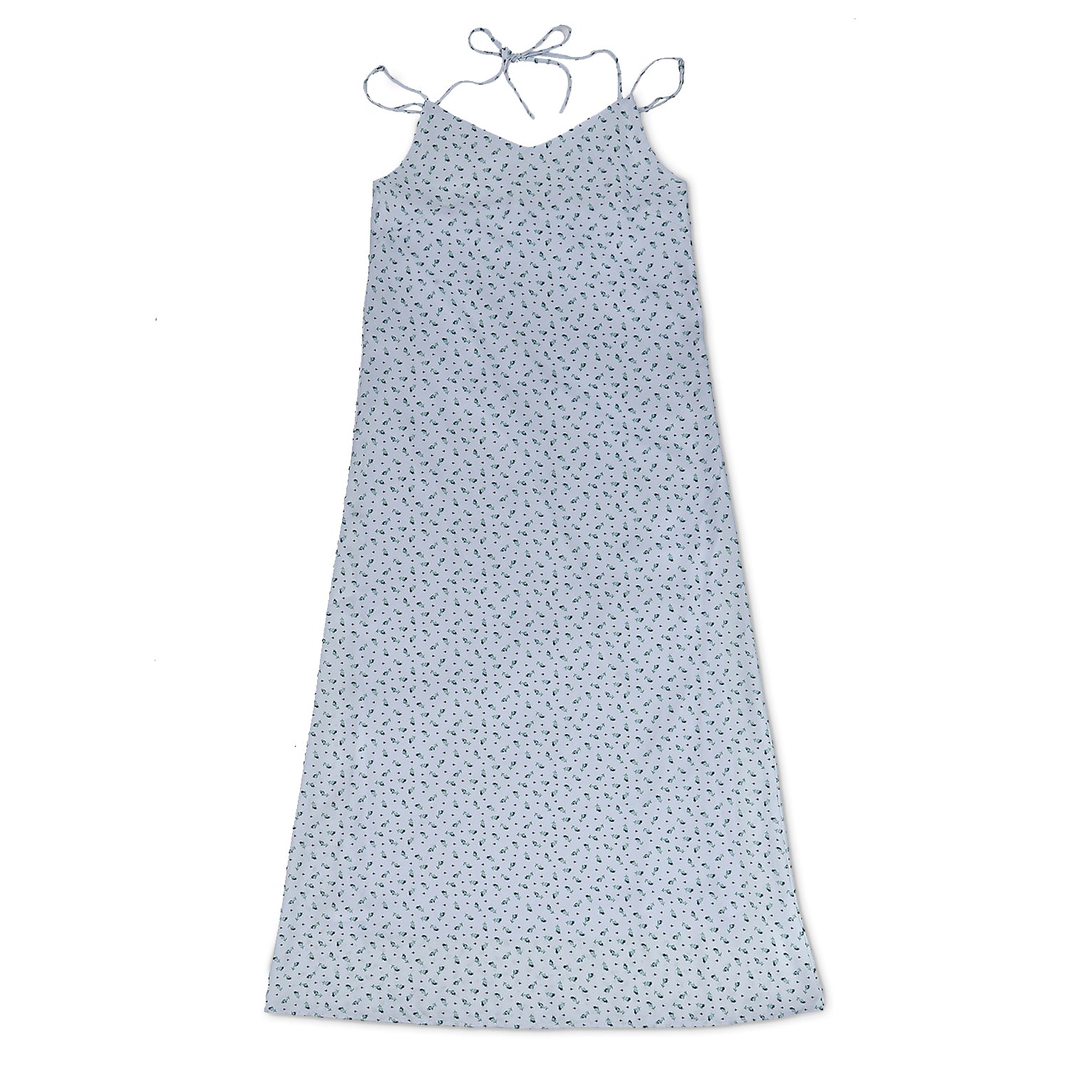 サテンキャミソールドレス Rose Miniature