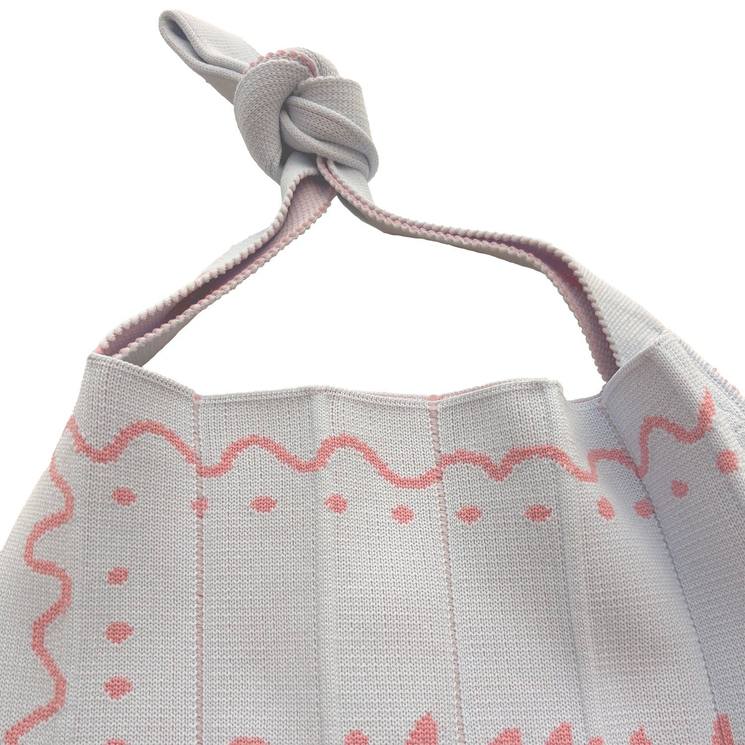 CK×KNT365 Knitty Swiggle Border Rose