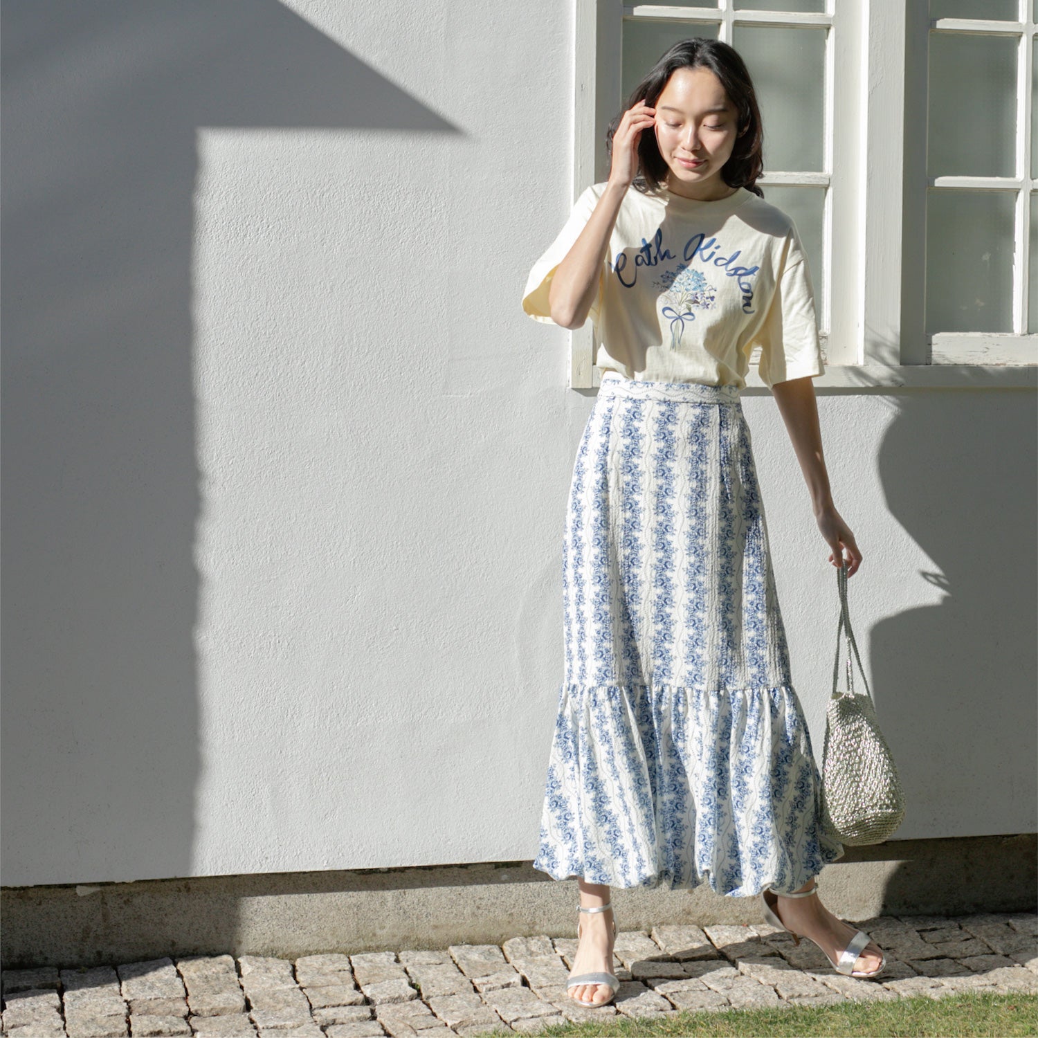 バルーンマーメイドスカート Rose Pearl Miniature