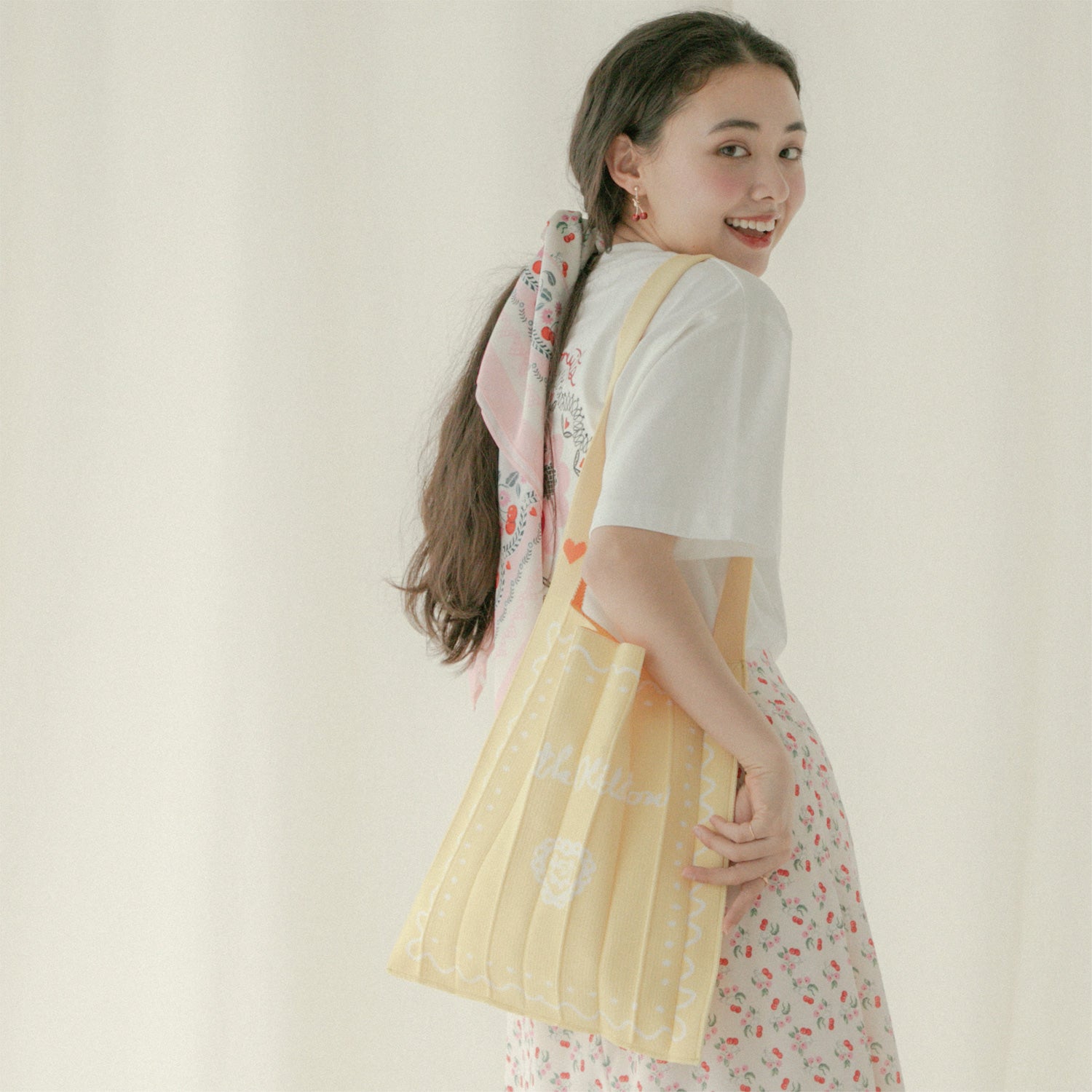 CK × KNT365 Knitty Swiggle Border Rose | Cath Kidston 日本