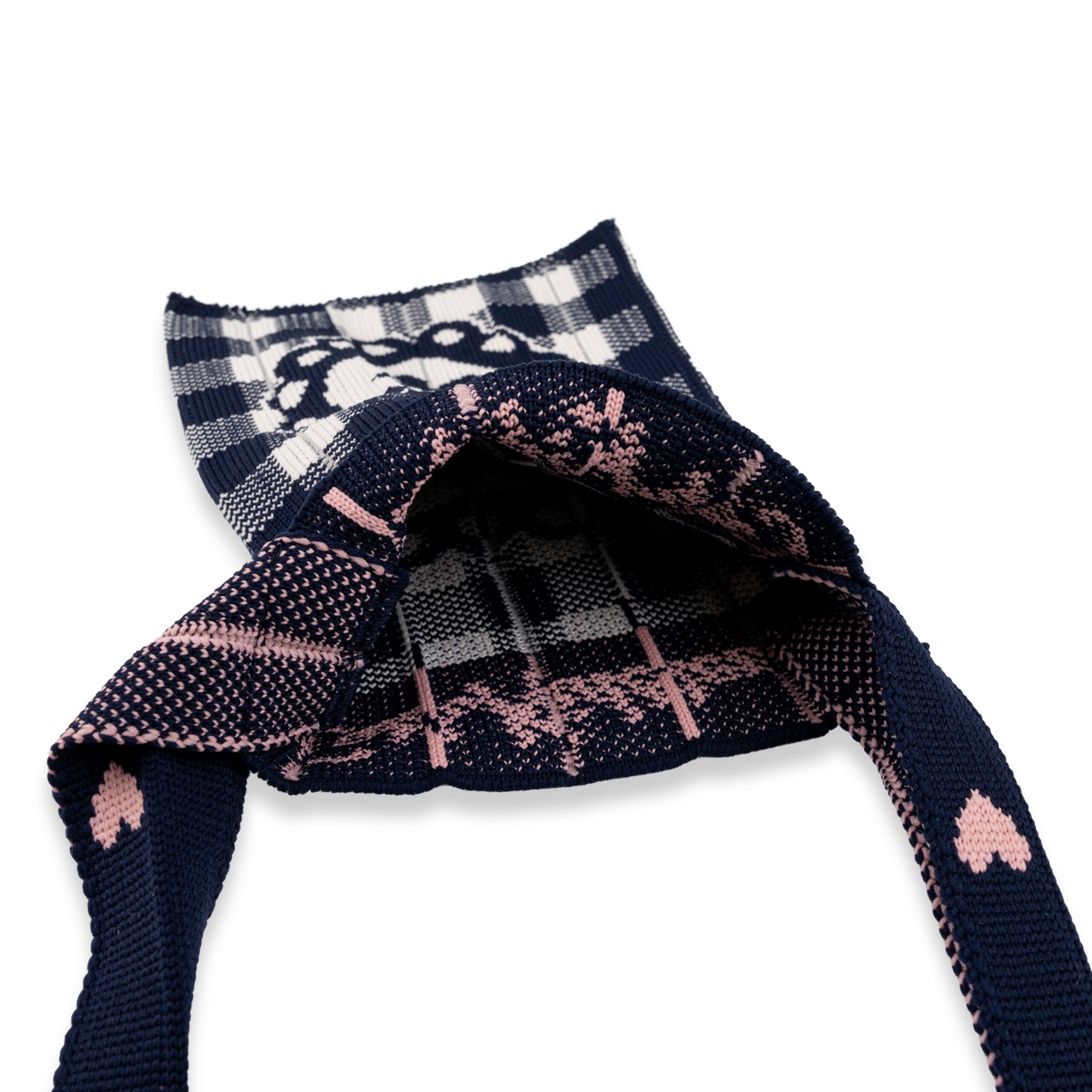 CK×KNT365 Me-Knitty Gingham Rose