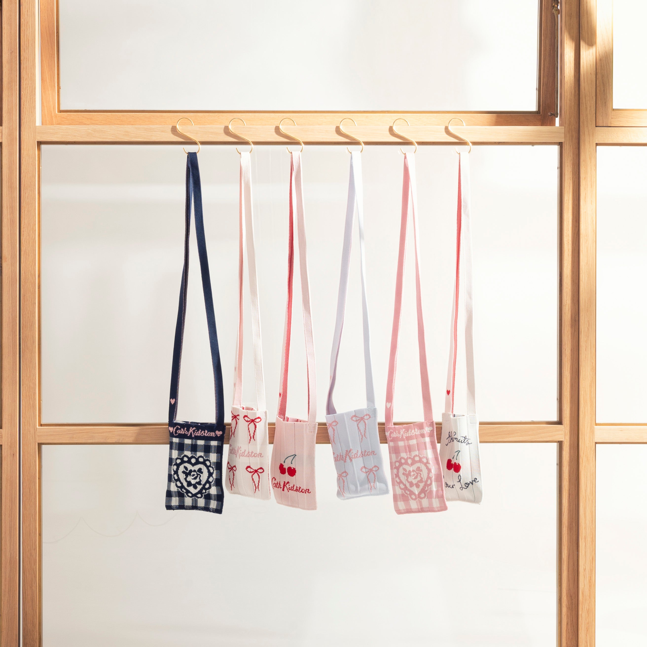 CK×KNT365 Me-Knitty Gingham Rose