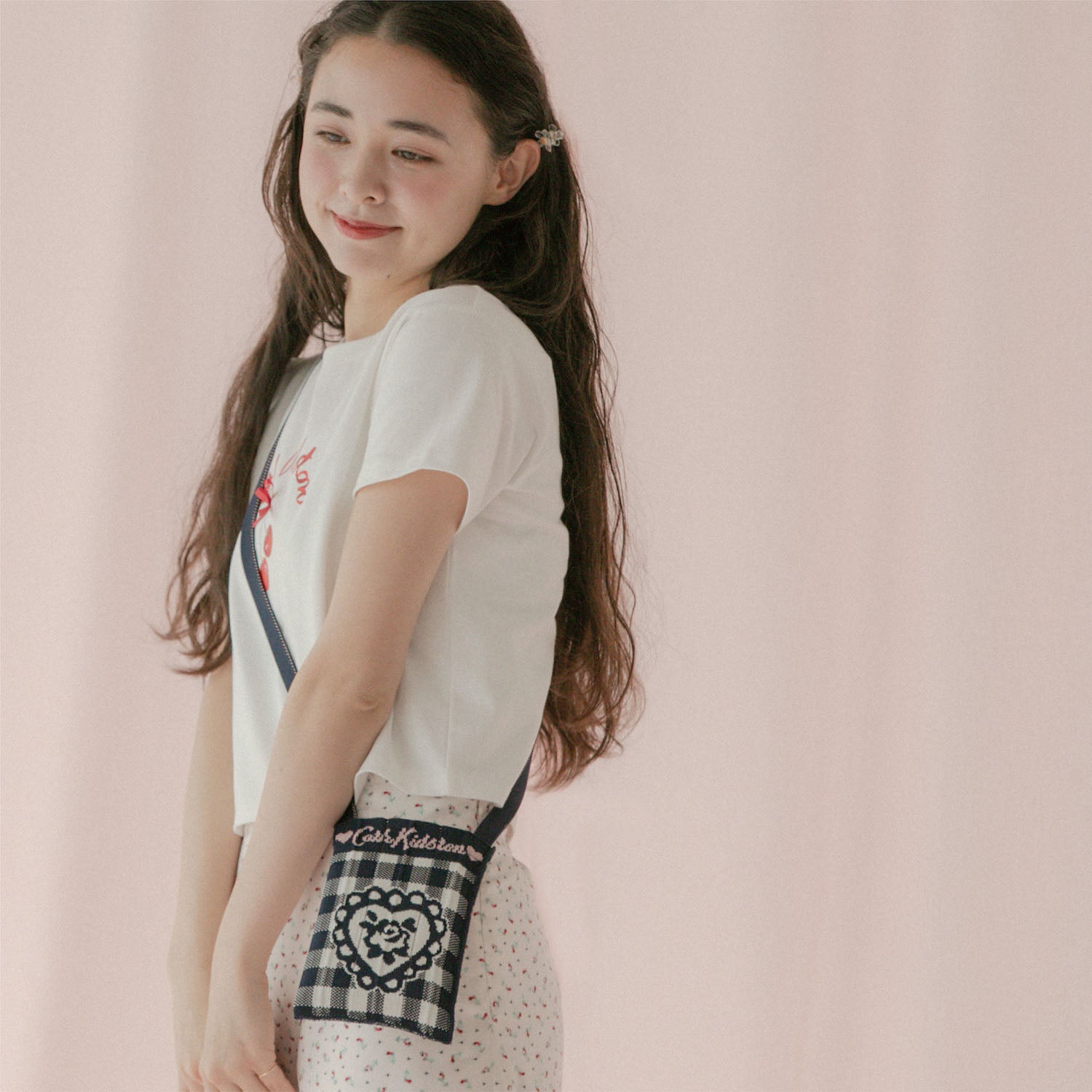 CK×KNT365 Me-Knitty Gingham Rose