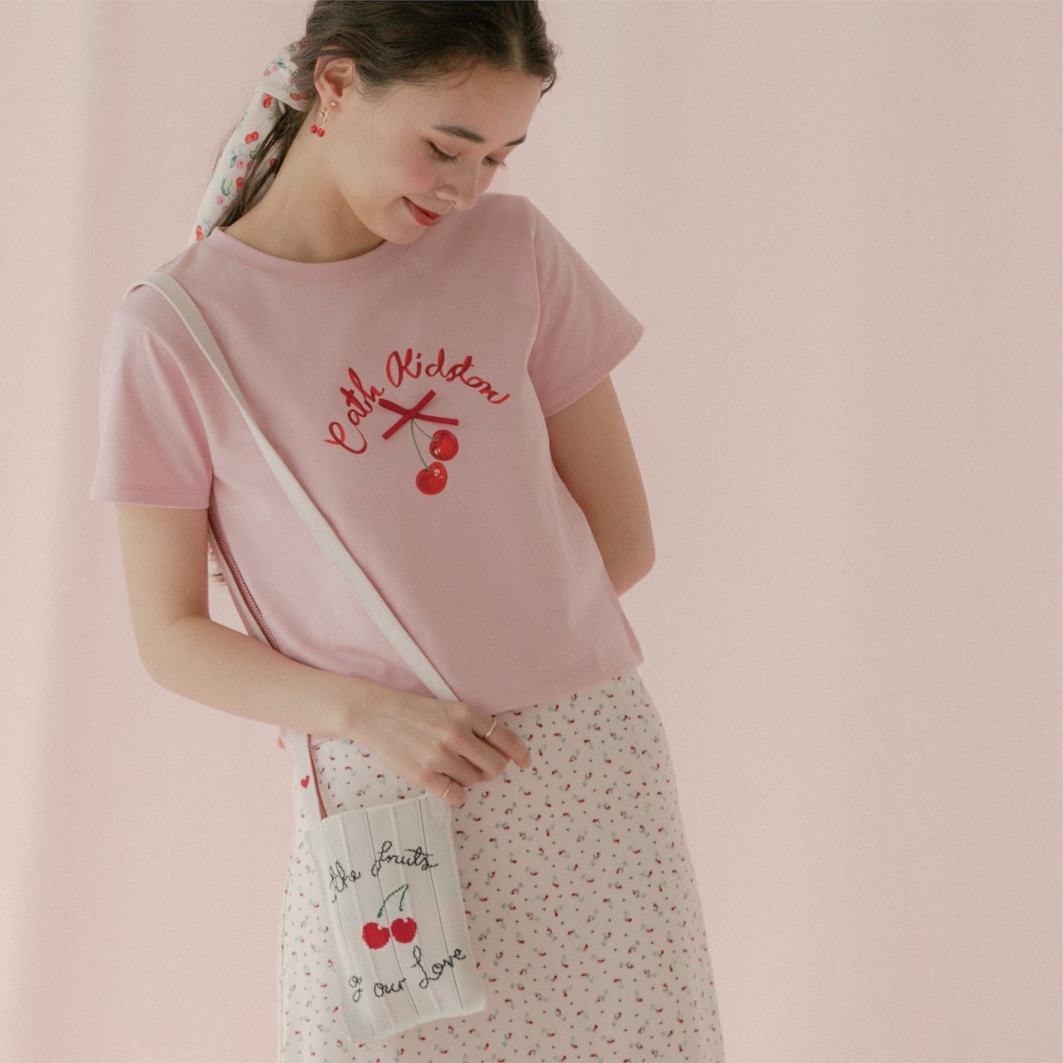 CK×KNT365 Me-Knitty Cherry