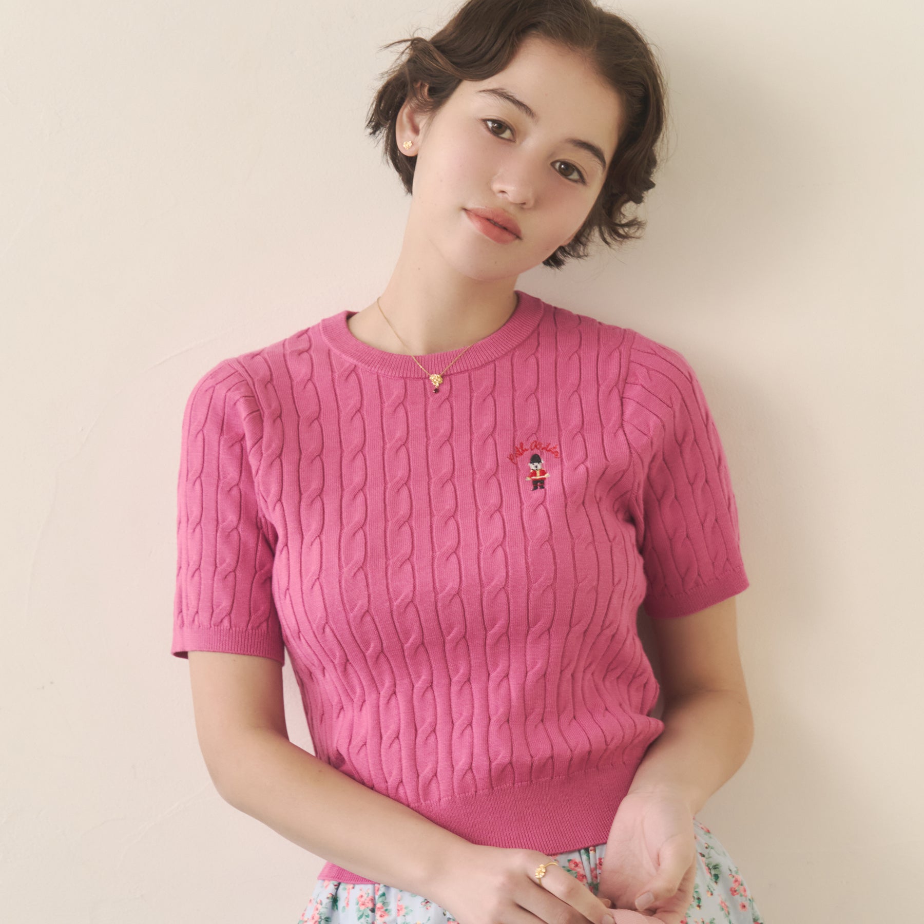 ショートスリーブニットトップス London Dog | Cath Kidston 日本公式