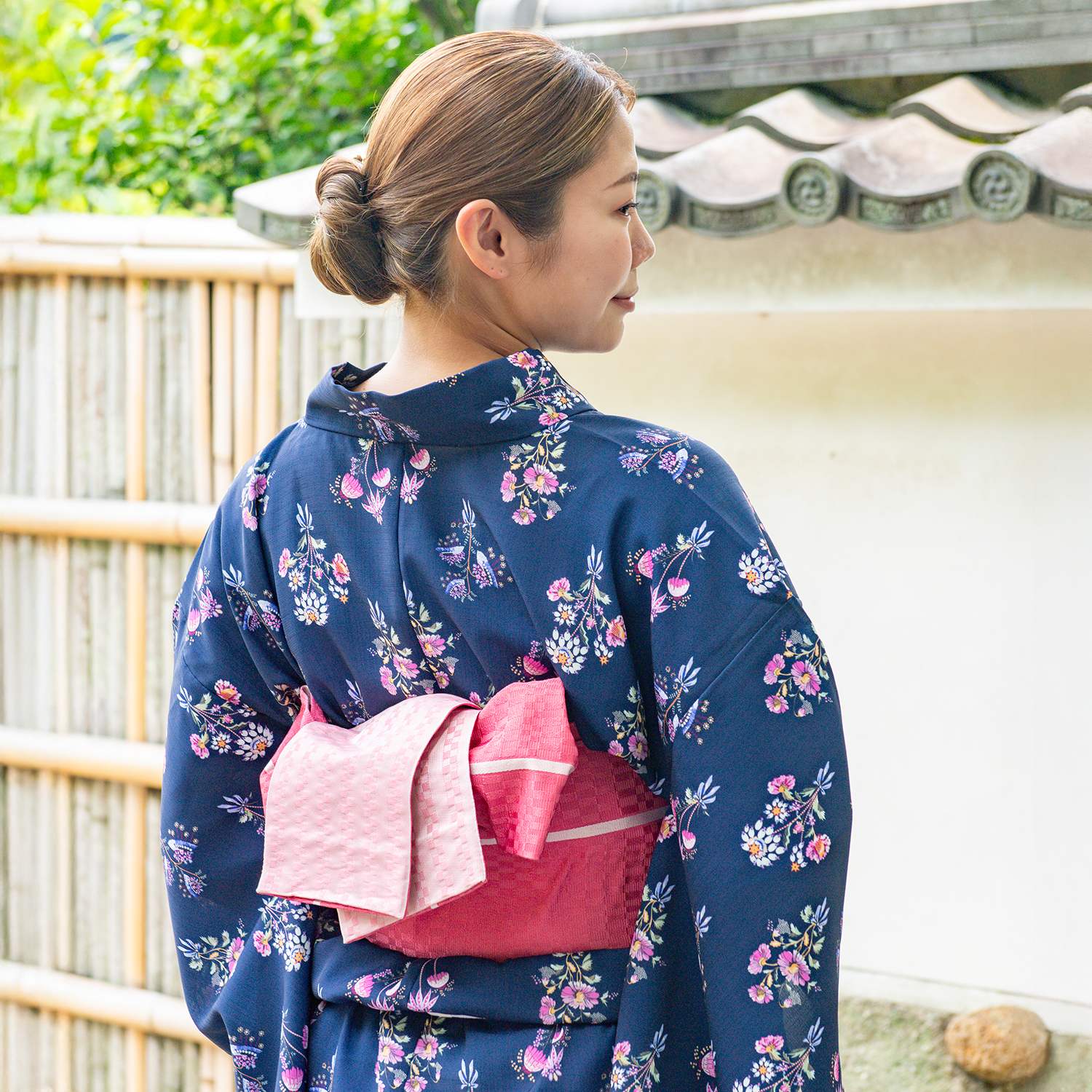 浴衣・帯セットA Friendship Bunch