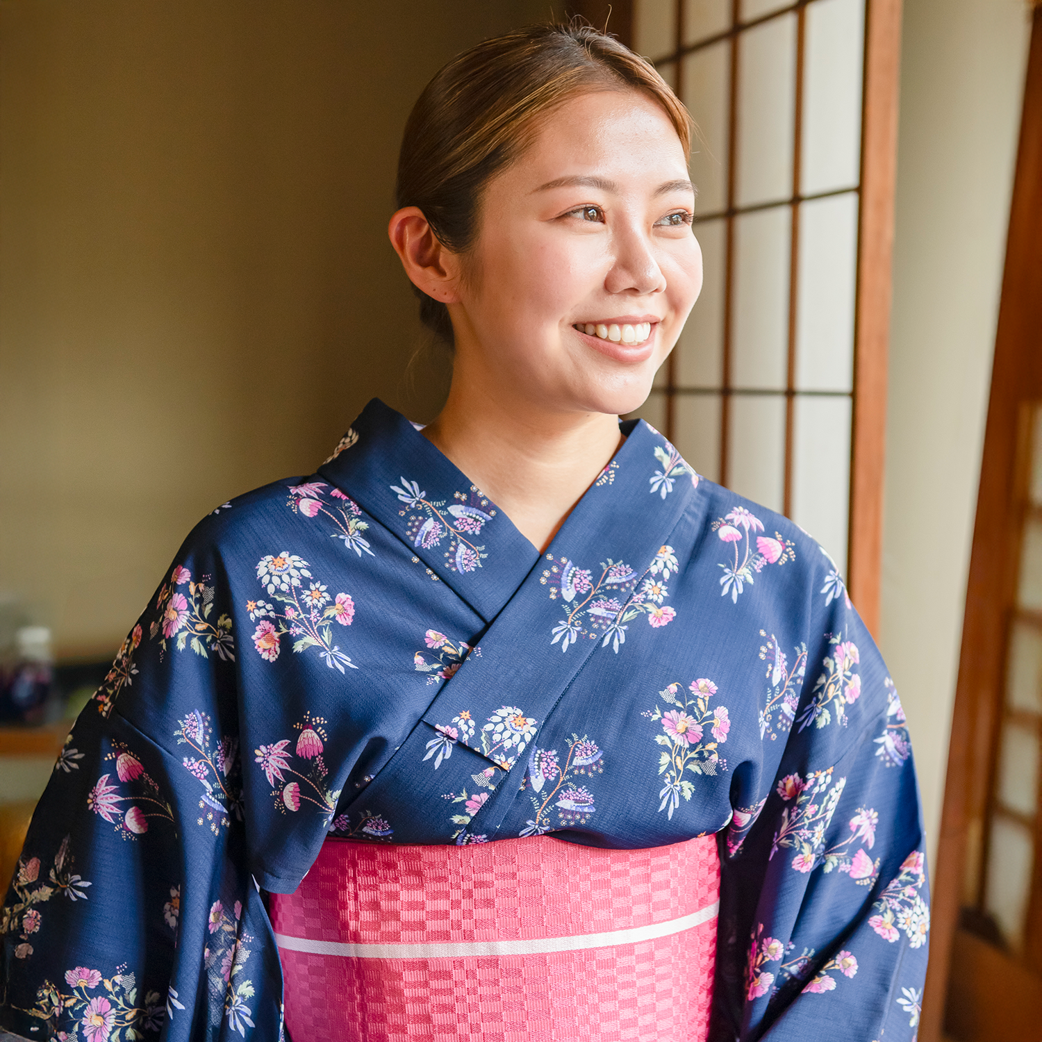 浴衣・帯セットA Friendship Bunch