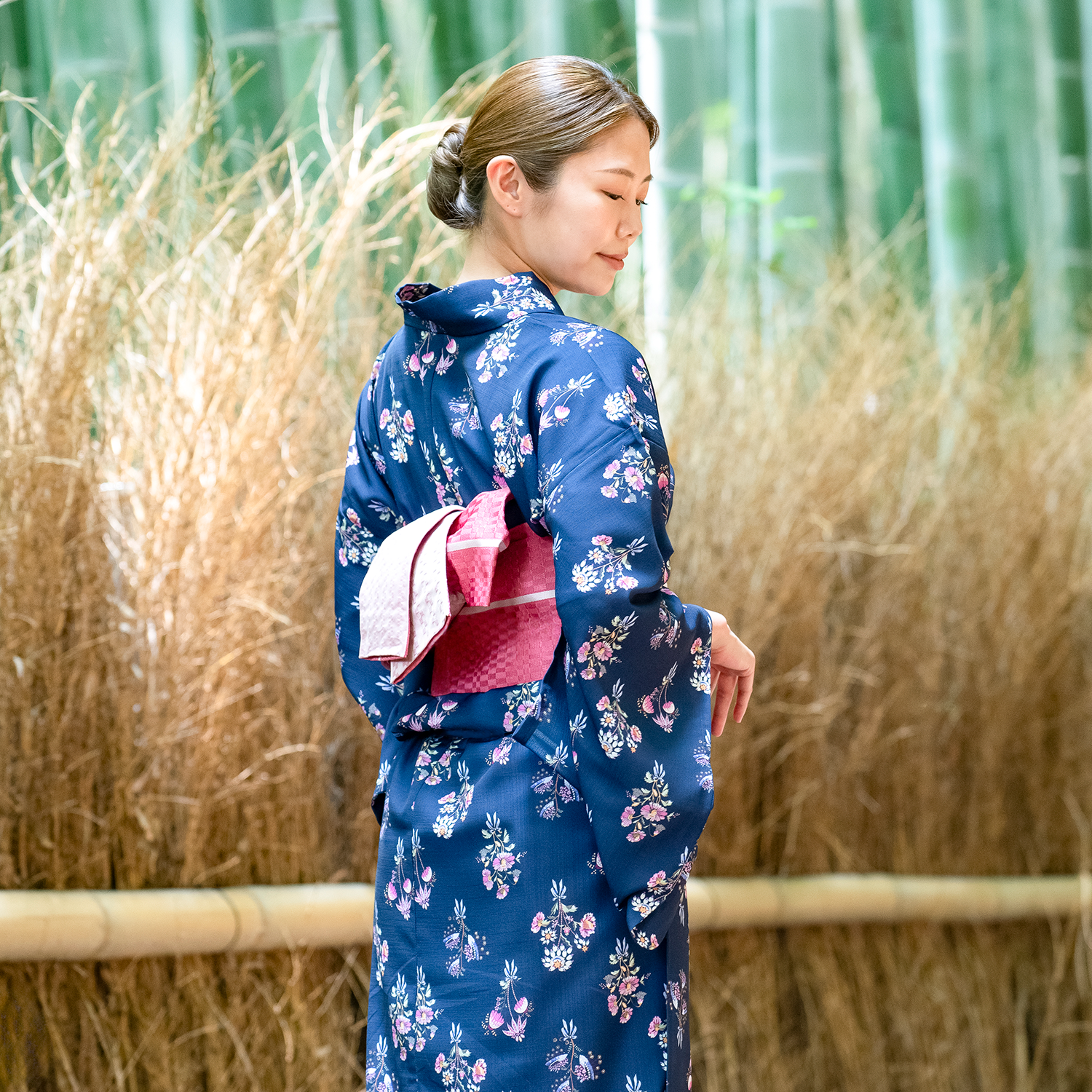 浴衣・帯セットA Friendship Bunch