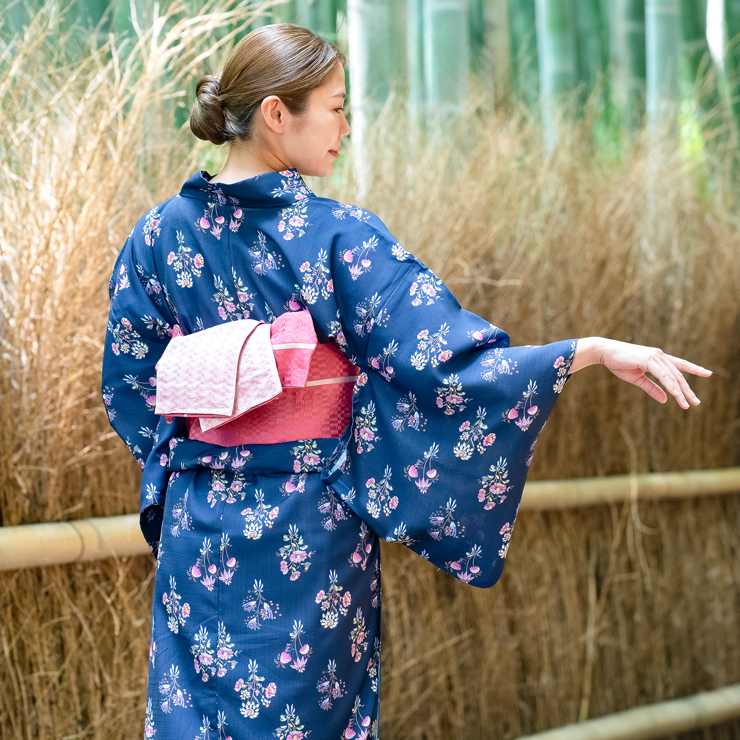 浴衣・帯セットA Friendship Bunch