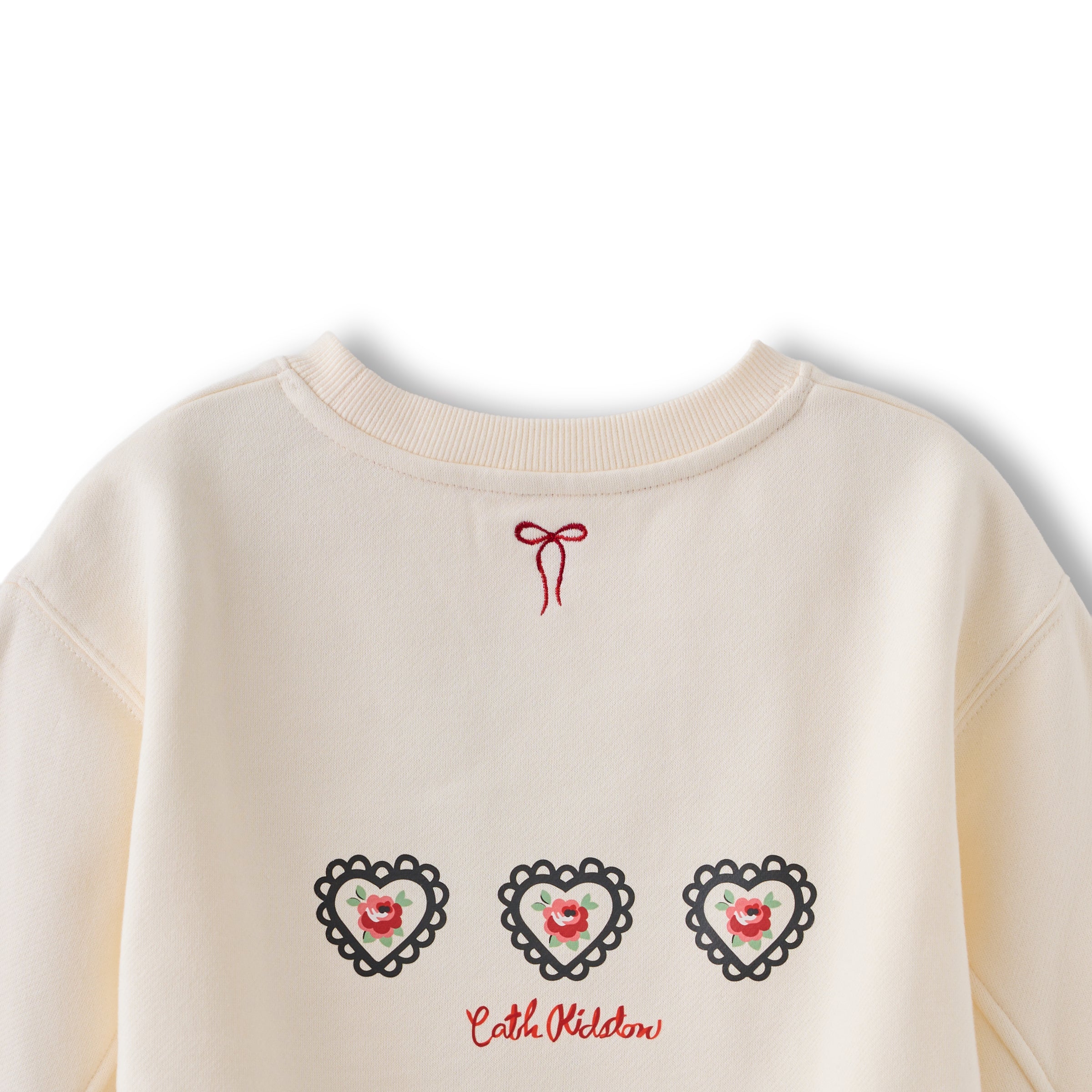 キッズ スウェット Lace Heart