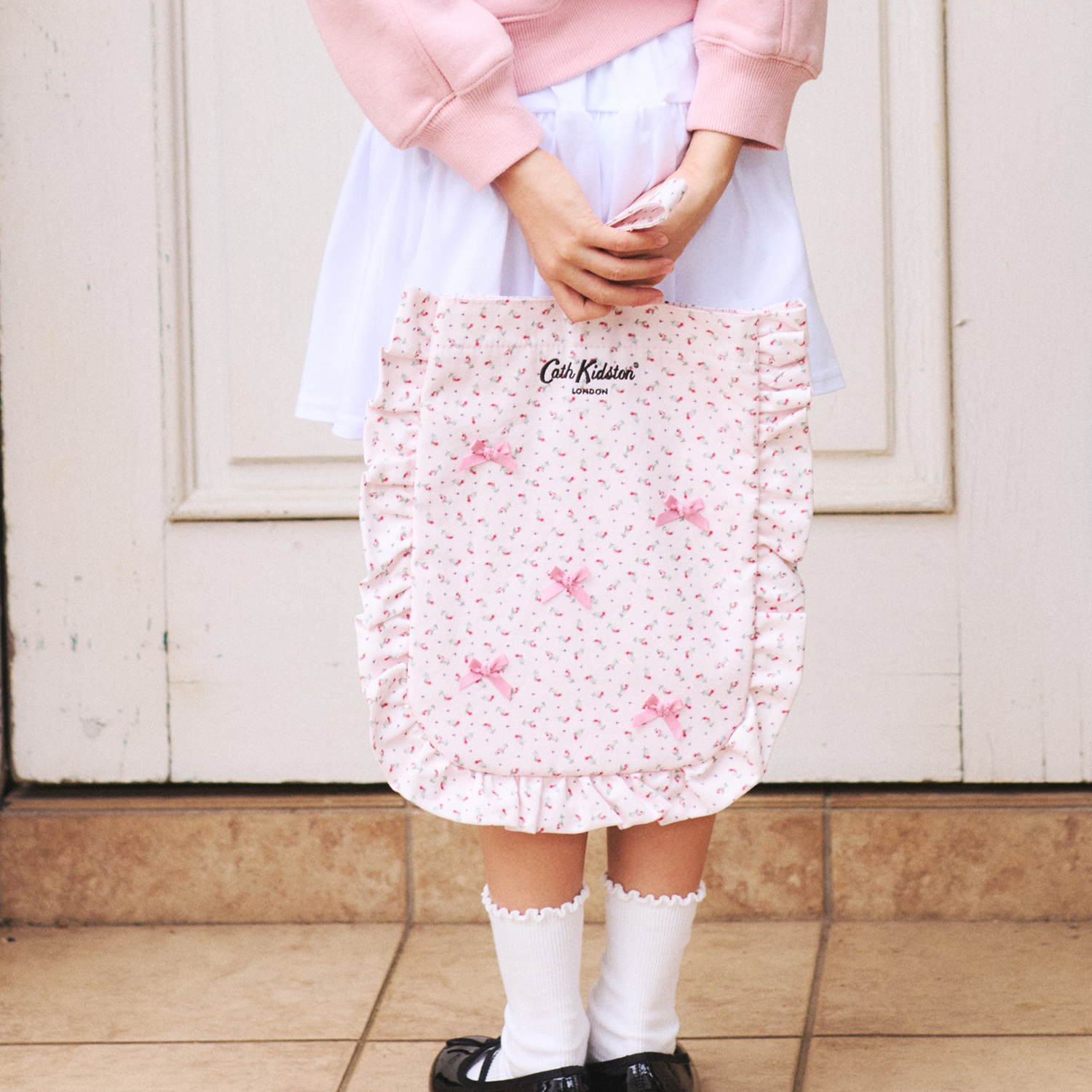 フリルシューズバッグ Rose Miniature