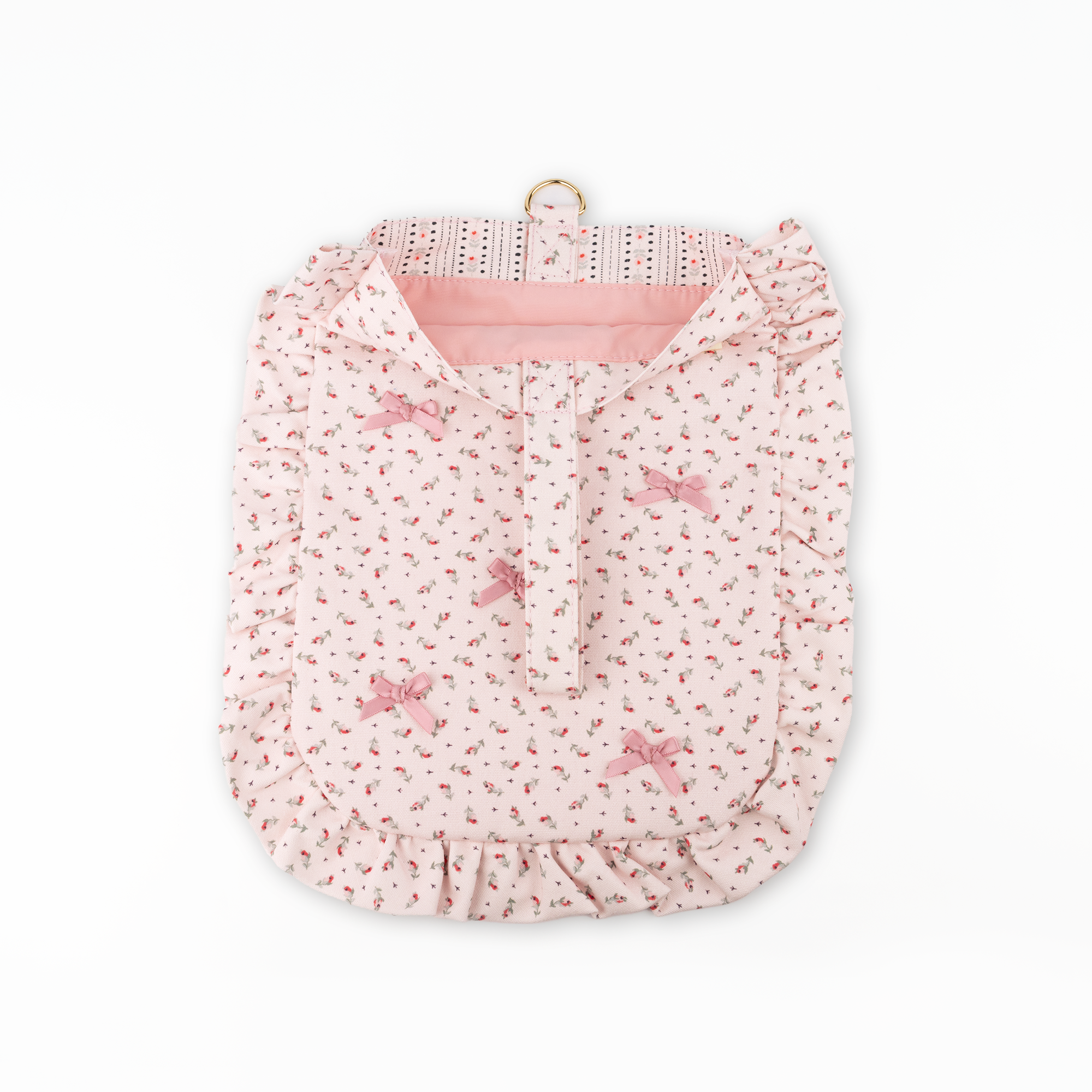 フリルシューズバッグ Rose Miniature