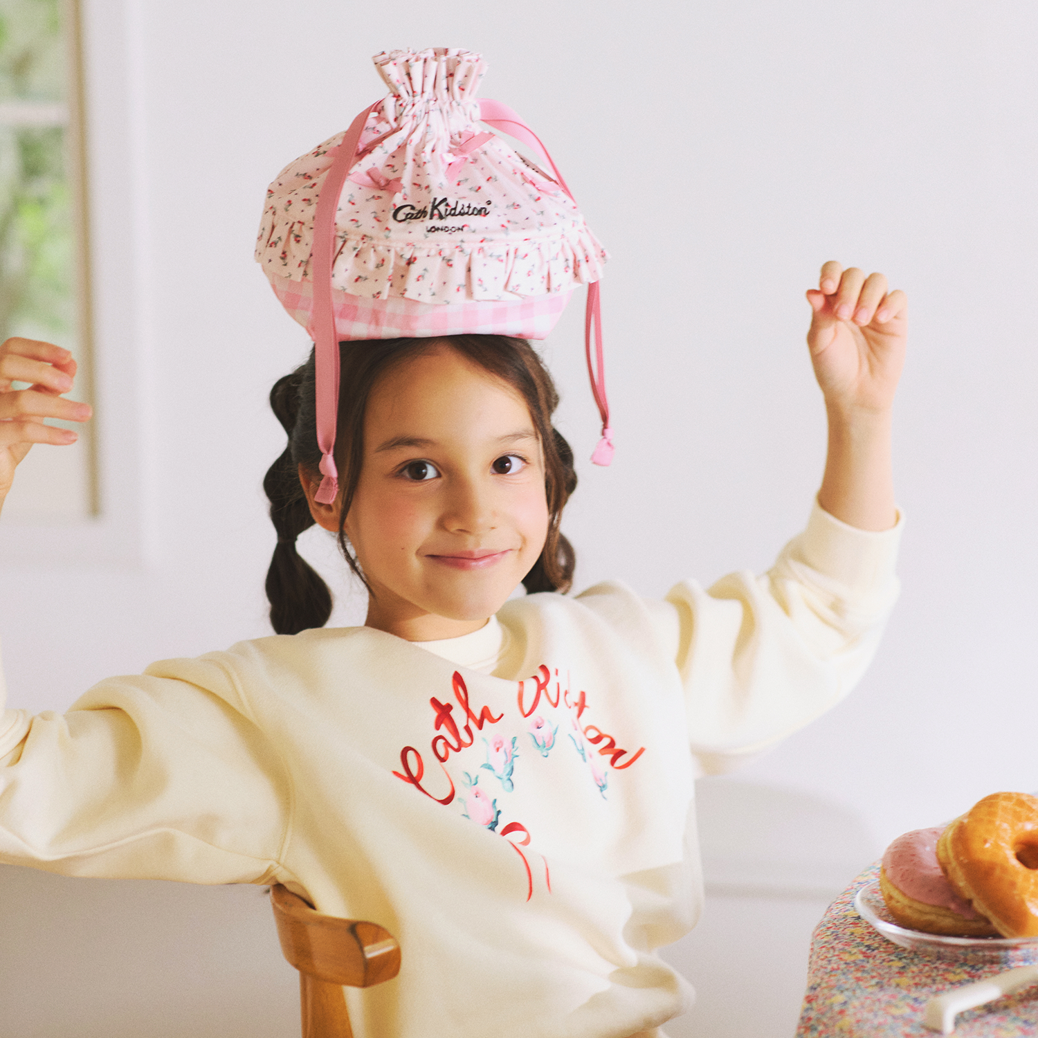 フリルランチポーチ Rose Miniature