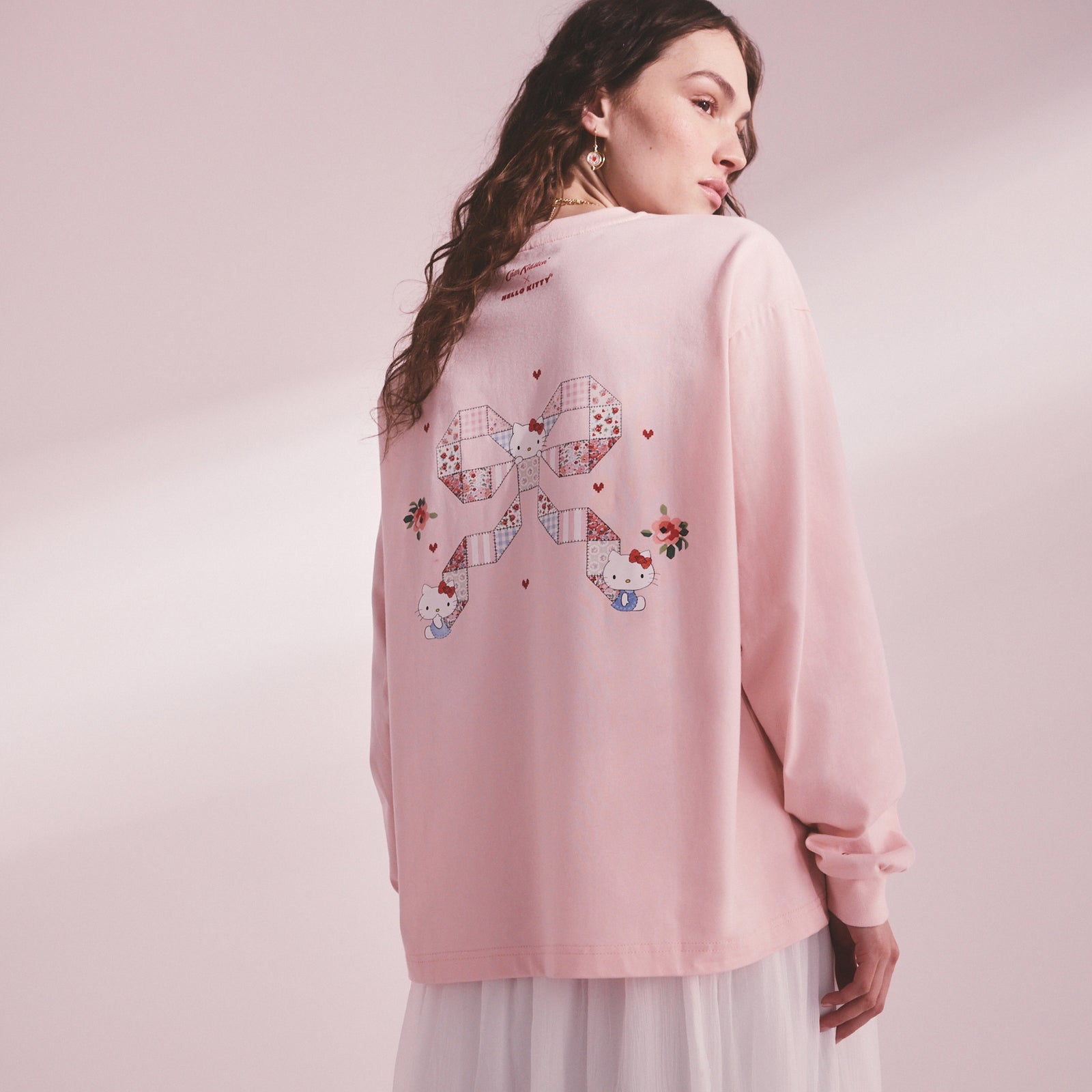 Cath Kidston × Hello Kitty ロングスリーブTシャツ