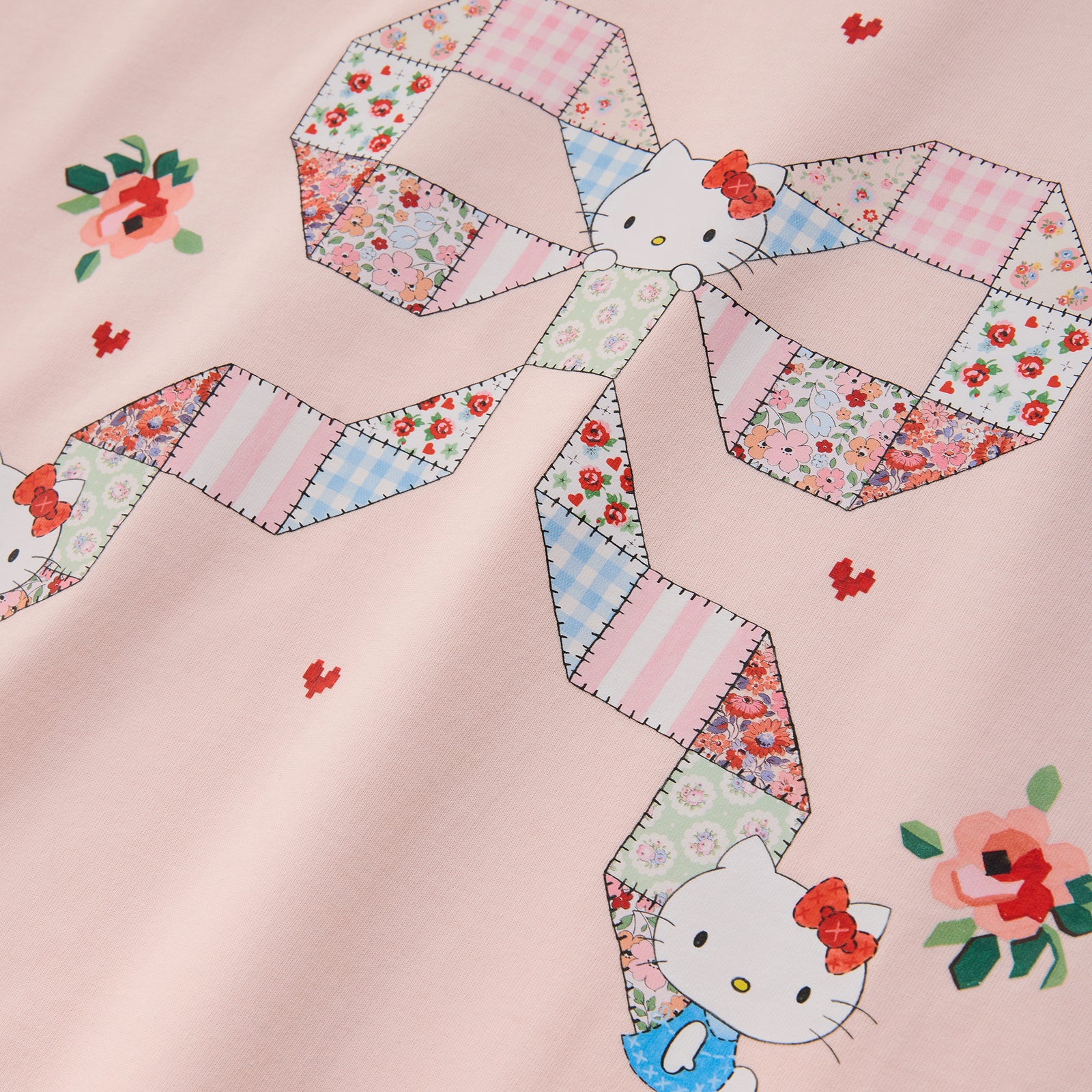 Cath Kidston × Hello Kitty ロングスリーブTシャツ
