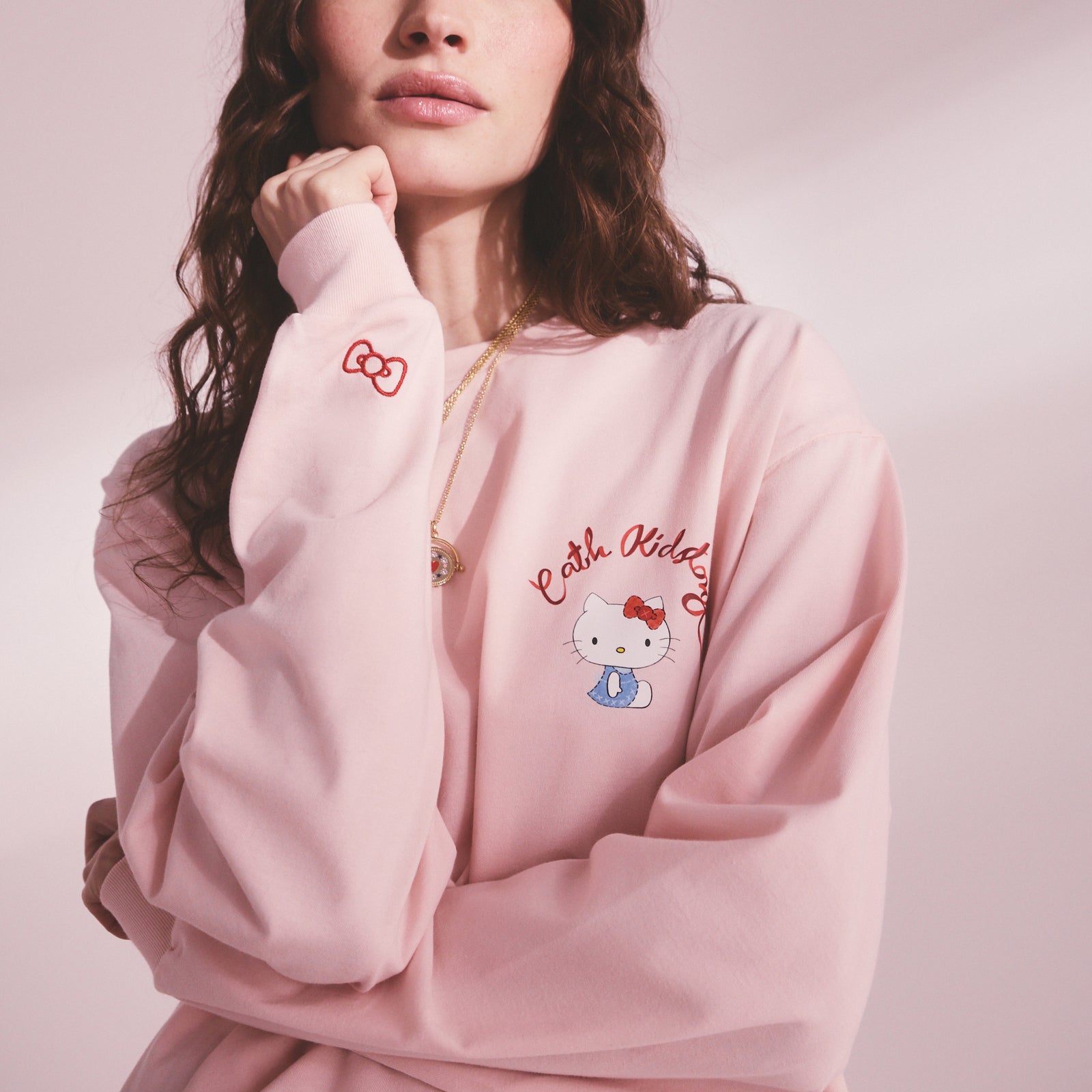 Cath Kidston × Hello Kitty ロングスリーブTシャツ