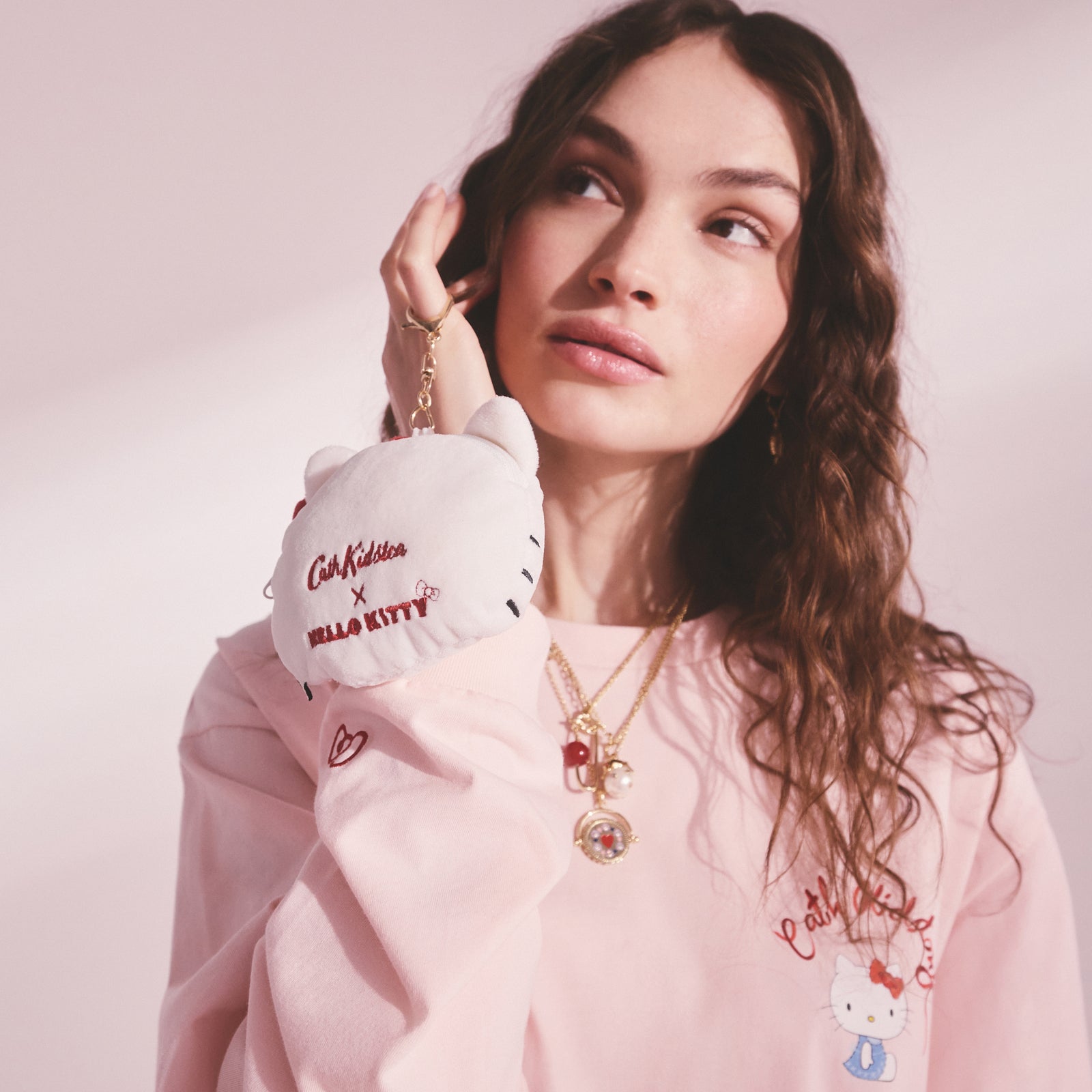 Cath Kidston × Hello Kitty ロングスリーブTシャツ