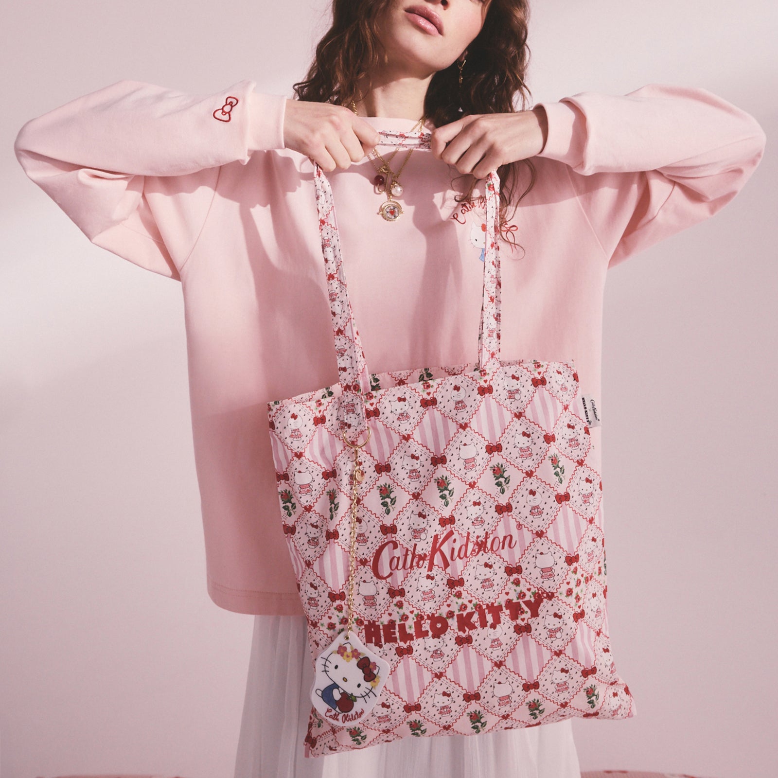 Cath Kidston × Hello Kitty トートバッグ Patchwork