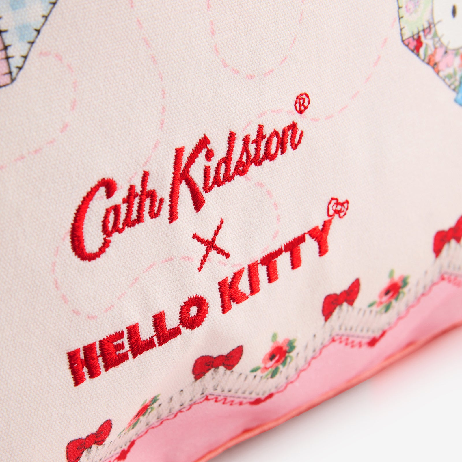 Cath Kidston × Hello Kitty スクエアトートバッグ Patchwork