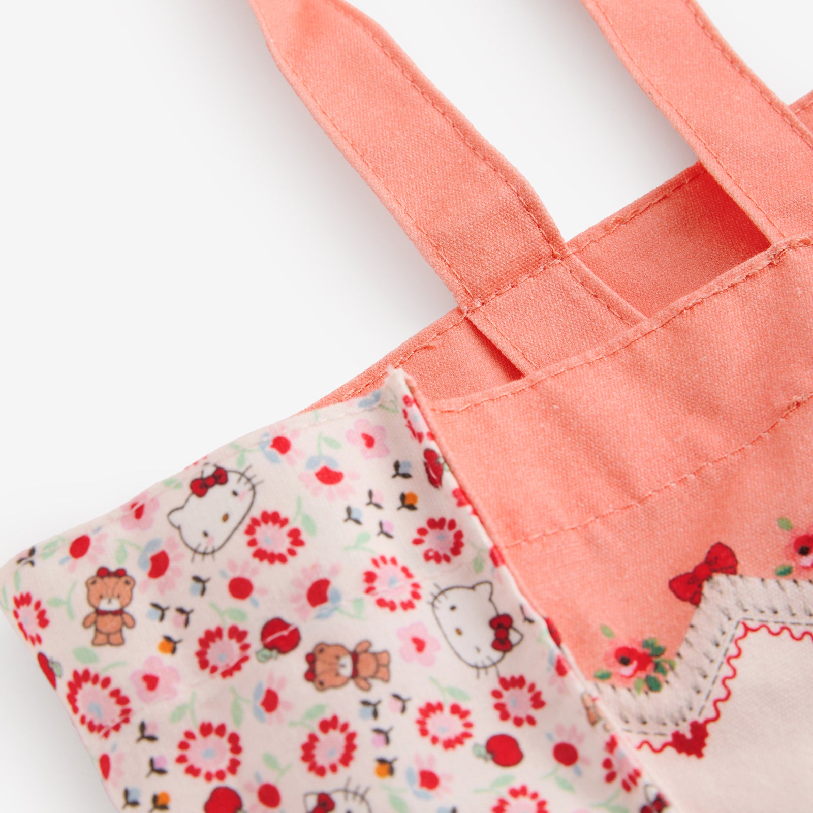 Cath Kidston × Hello Kitty スクエアトートバッグ Patchwork