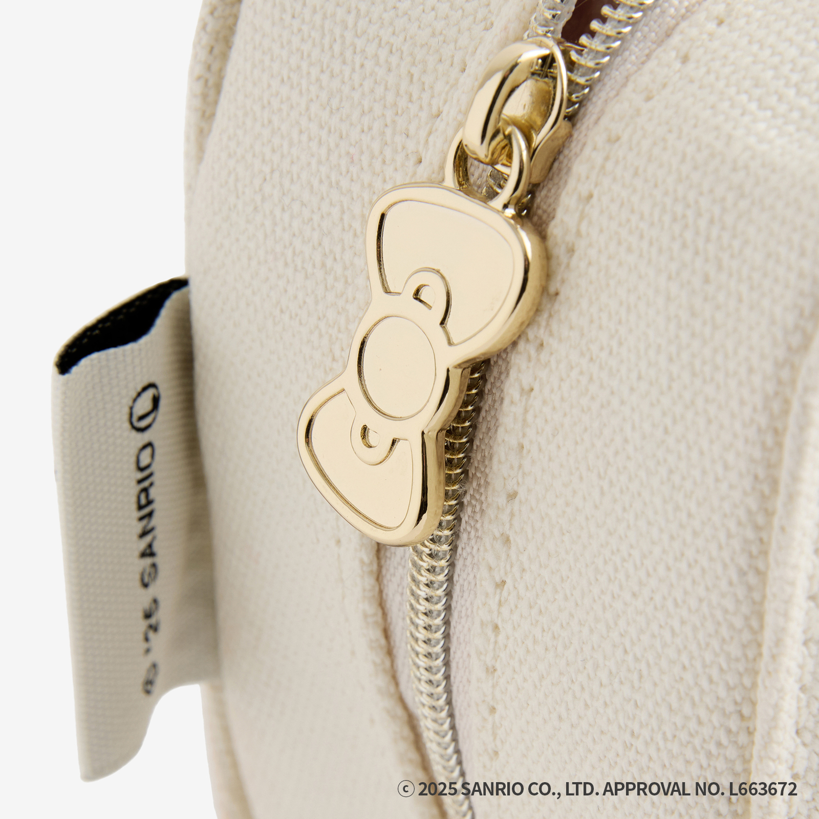 Cath Kidston × Hello Kitty フェイスキャンバスポーチ