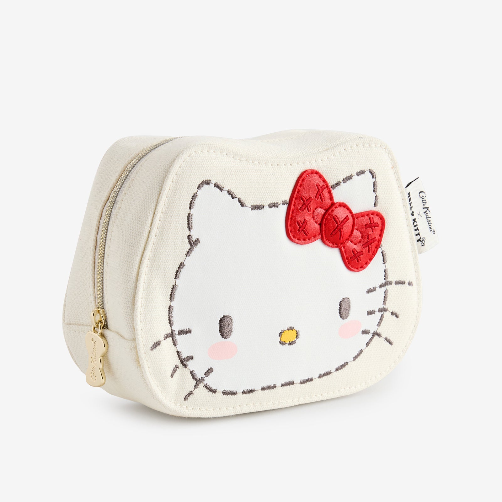 Cath Kidston × Hello Kitty フェイスキャンバスポーチ
