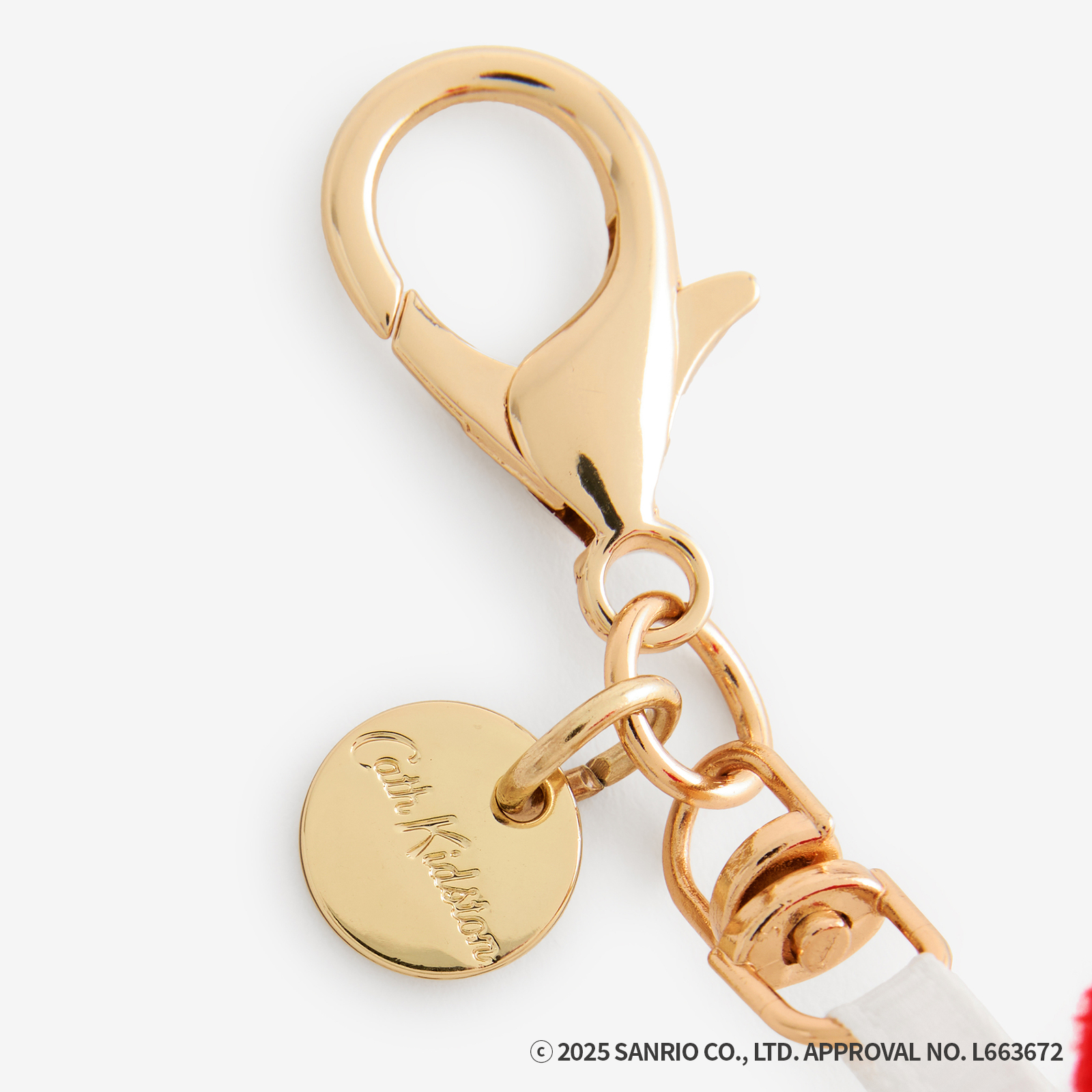 Cath Kidston × Hello Kitty フリルティッシュポーチ&マスコットチャームセット Patchwork