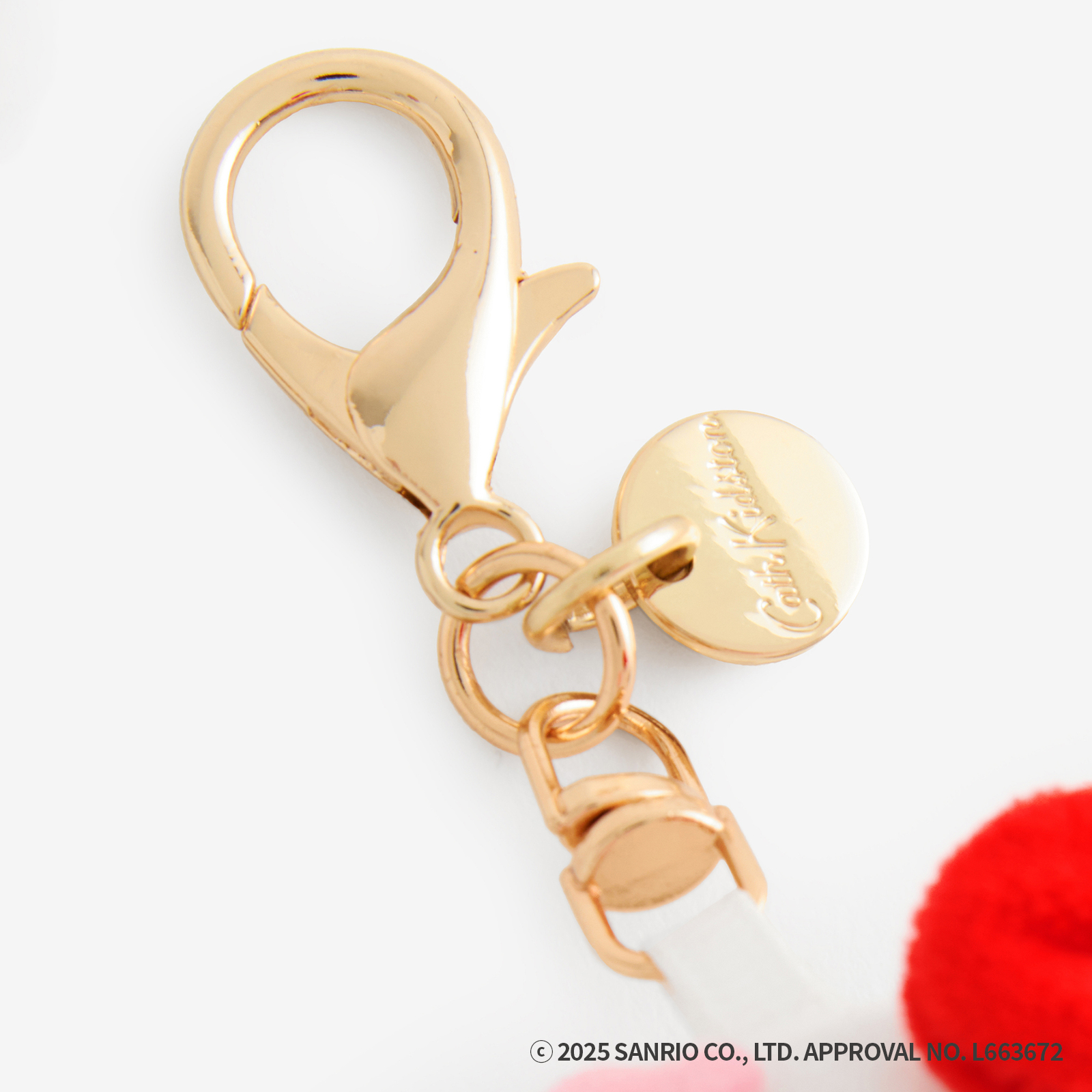 Cath Kidston × Hello Kitty フリルティッシュポーチ&マスコットチャームセット Provence