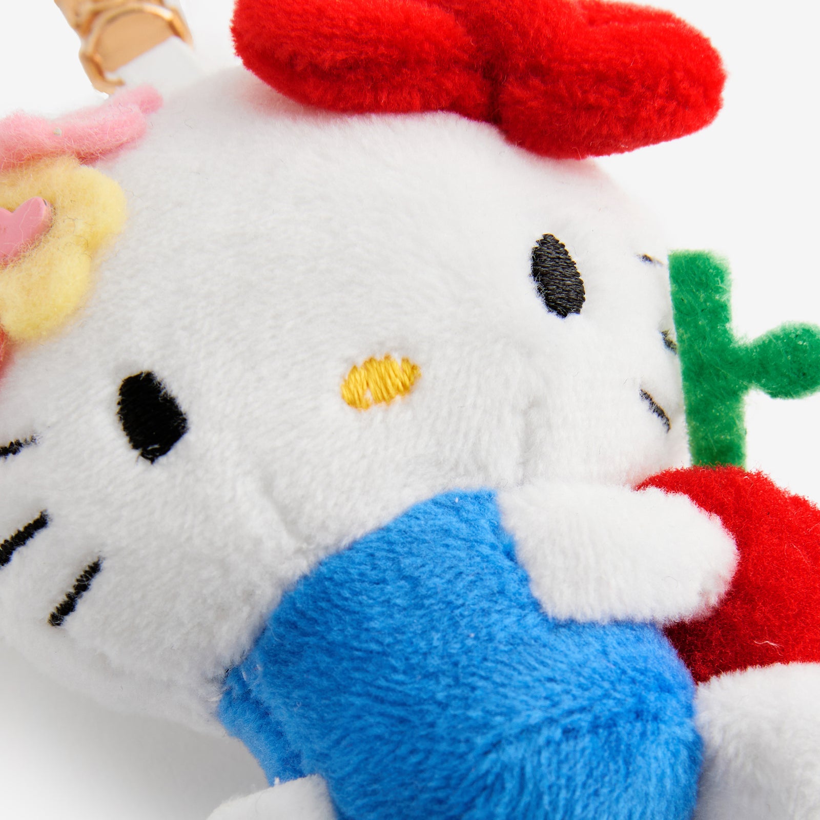 Cath Kidston × Hello Kitty フリルティッシュポーチ&マスコットチャームセット Provence