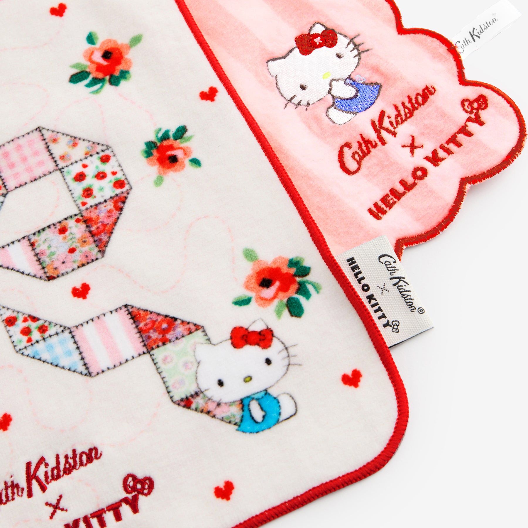 Cath Kidston × Hello Kitty タオルハンカチ Patchwork