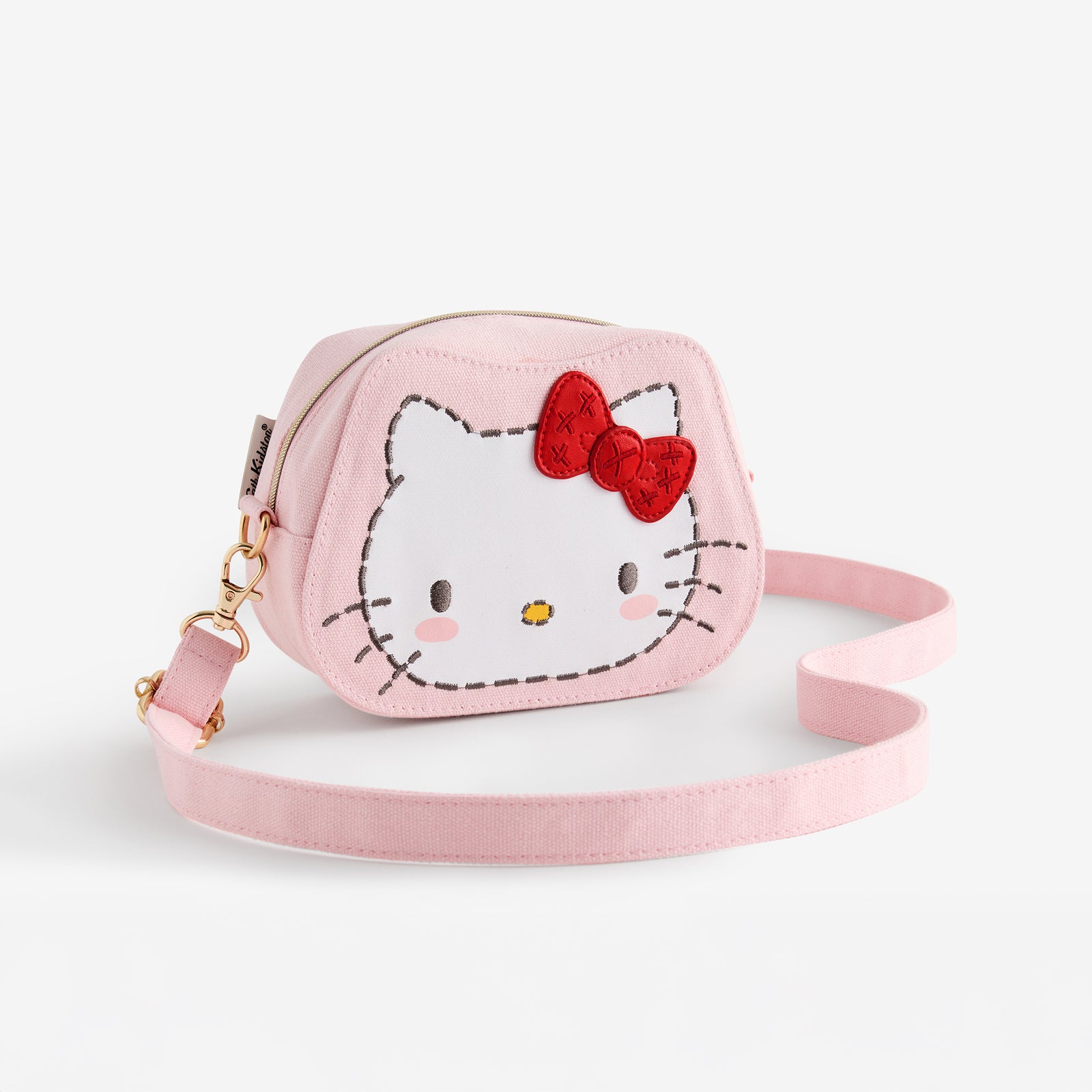 Cath Kidston × Hello Kitty フェイスキャンバスキッズポシェット