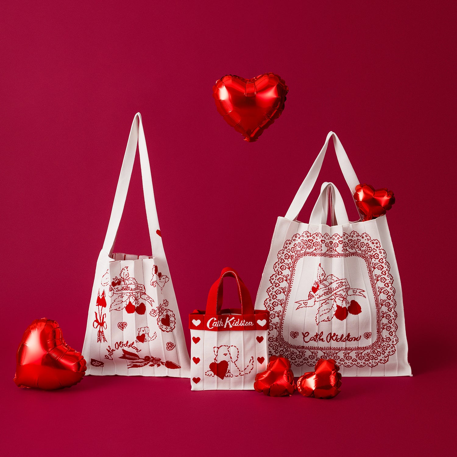 CK×KNT365 Co-Knitty Heart Dog RD