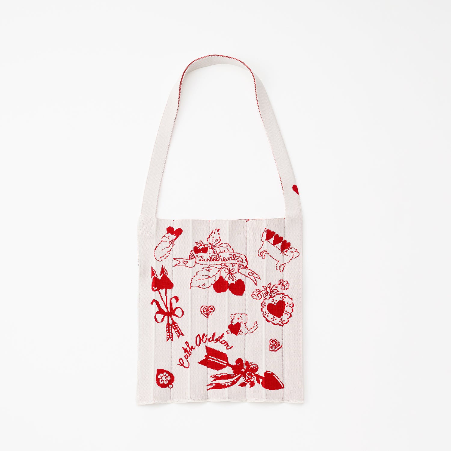 CK×KNT365 Knitty Heart Cherry RD