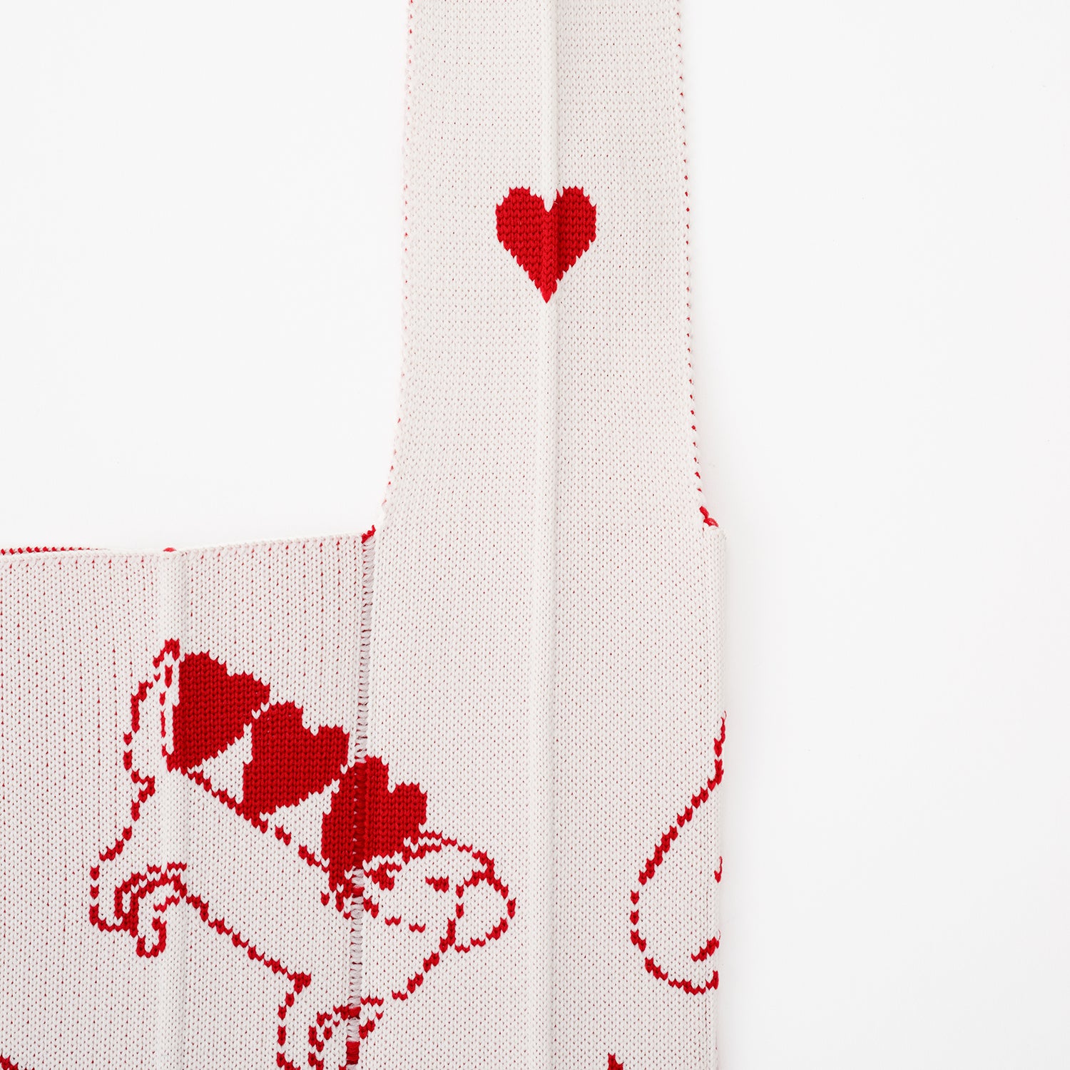 CK×KNT365 Knitty Heart Cherry RD