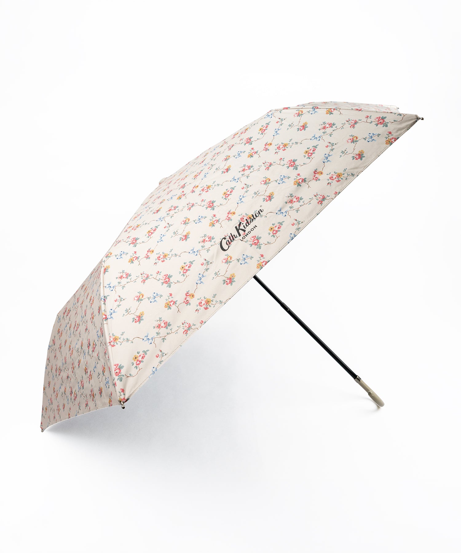 折り畳み傘 カーブハンドル Bows&Rose