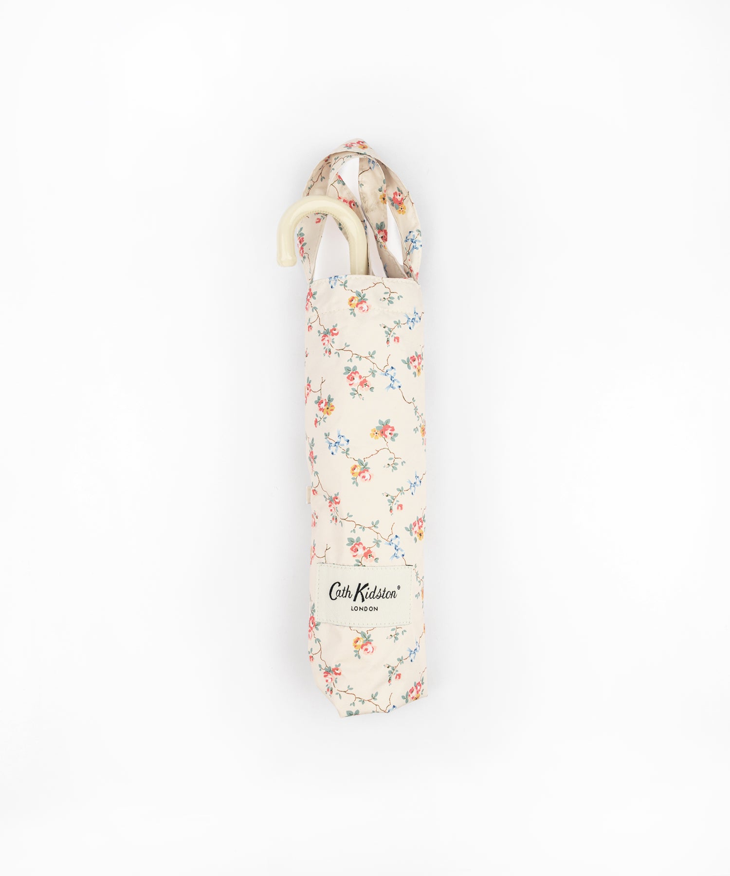 折り畳み傘 カーブハンドル Bows&Rose